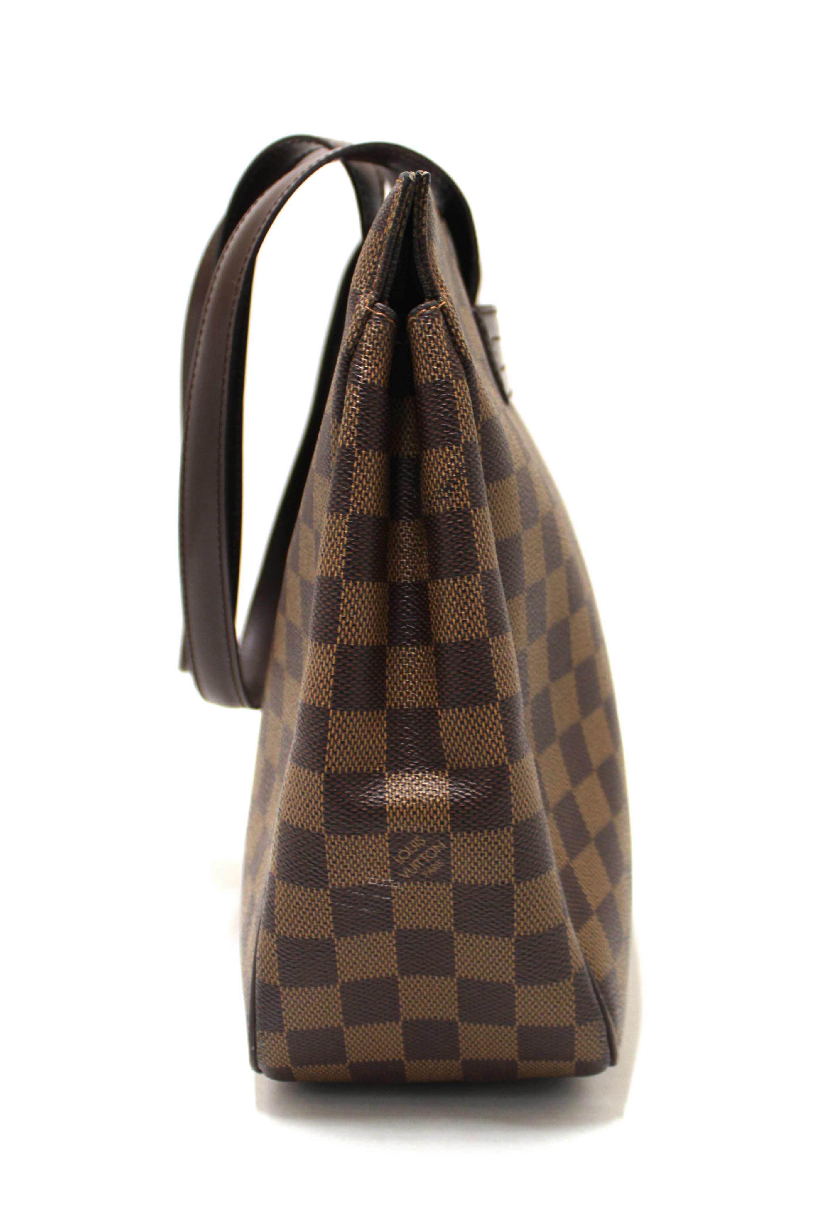 Authentic Louis Vuitton Damier Ebene Parioli PM Shoulder Bag