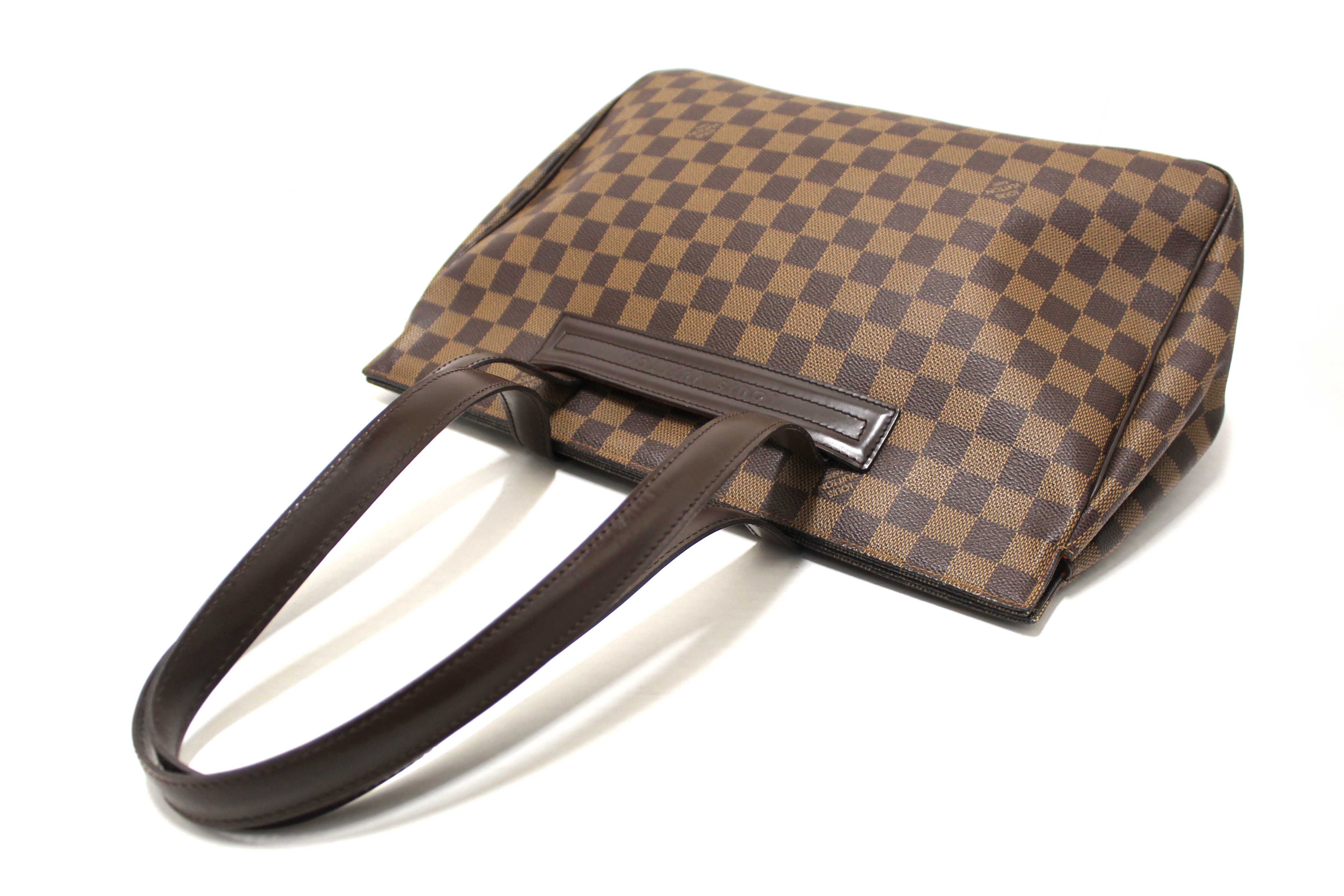 Authentic Louis Vuitton Damier Ebene Parioli PM Shoulder Bag