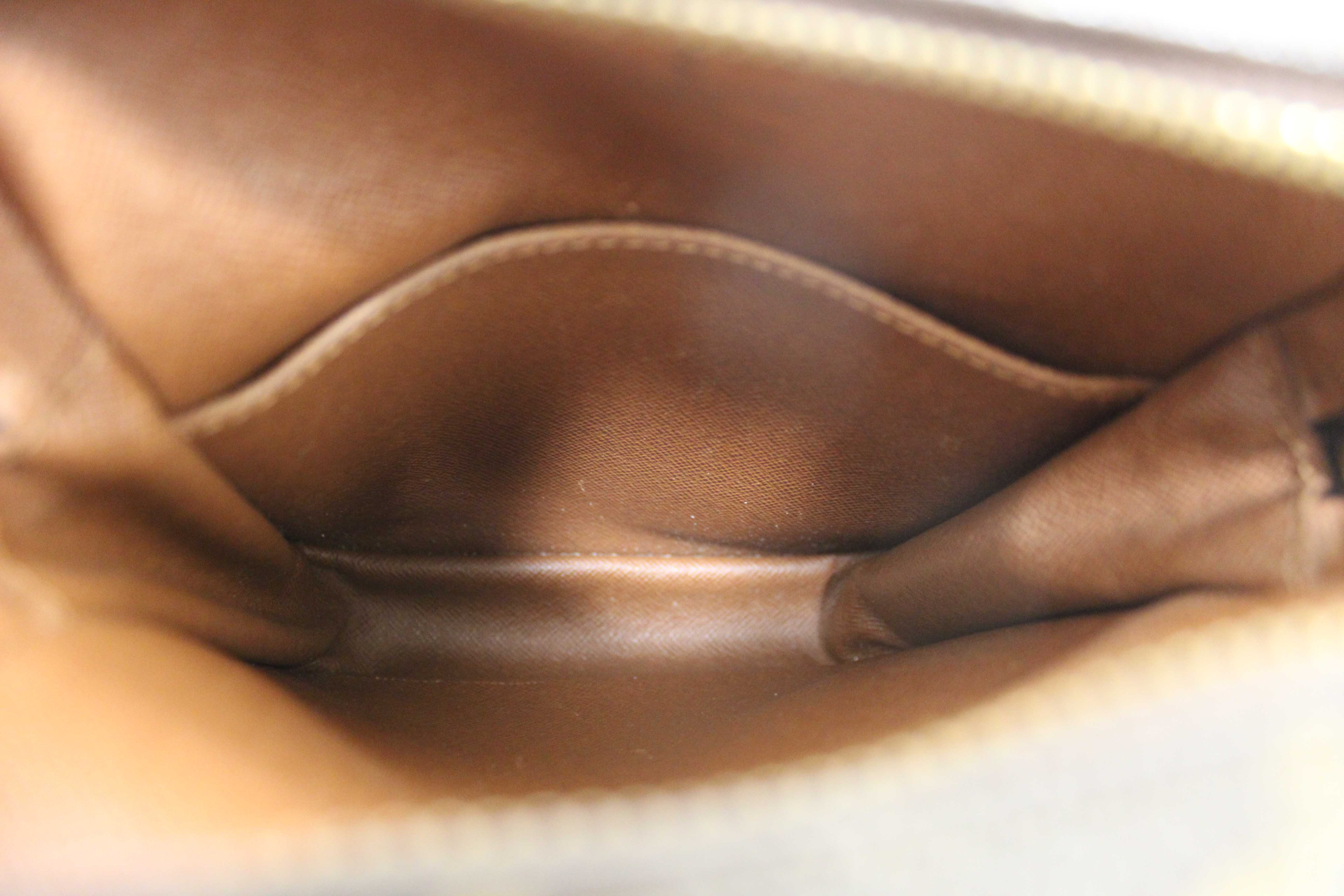 Authentic Louis Vuitton Classic Monogram Canvas Danube Crossbody Bag