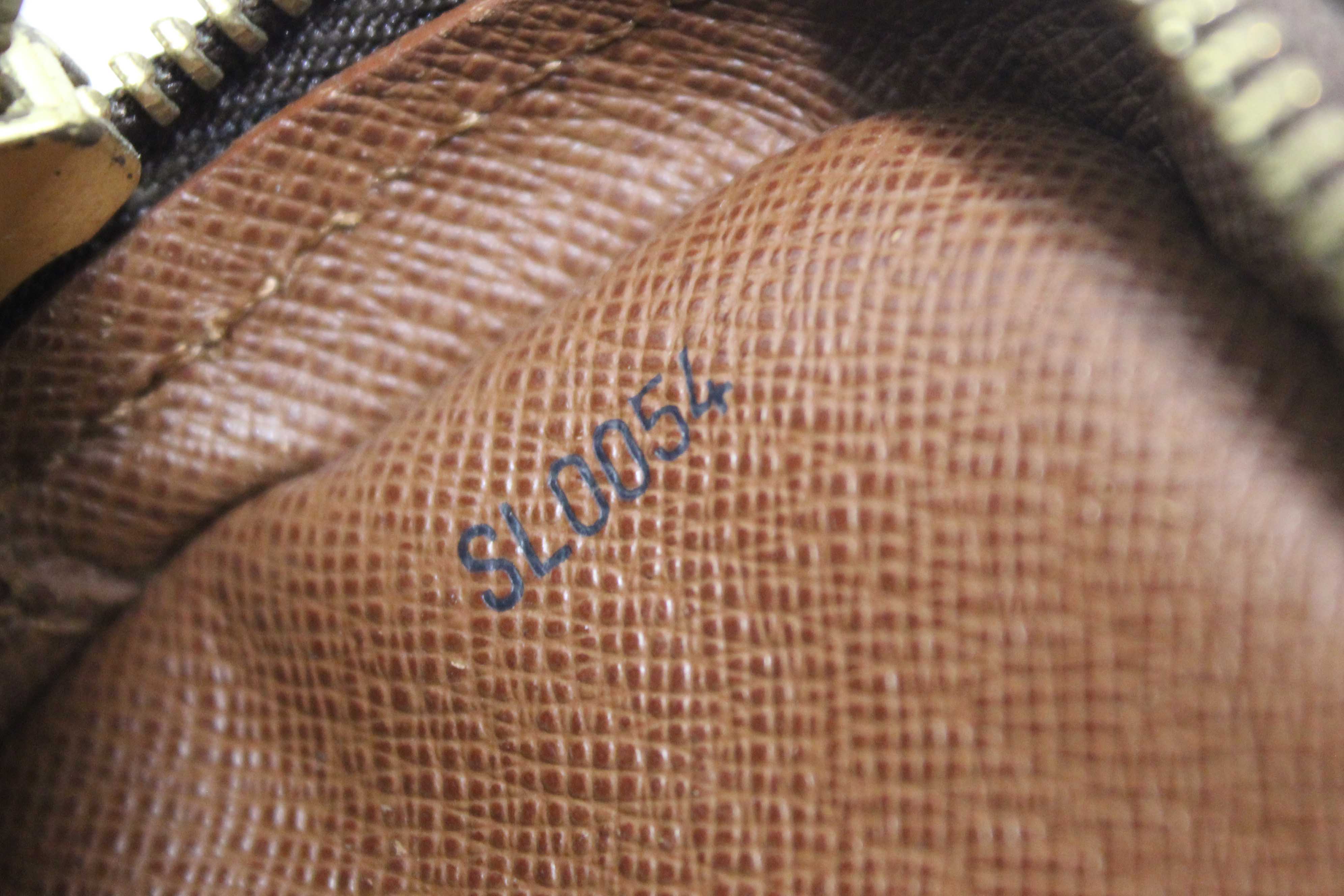 Authentic Louis Vuitton Classic Monogram Canvas Danube Crossbody Bag