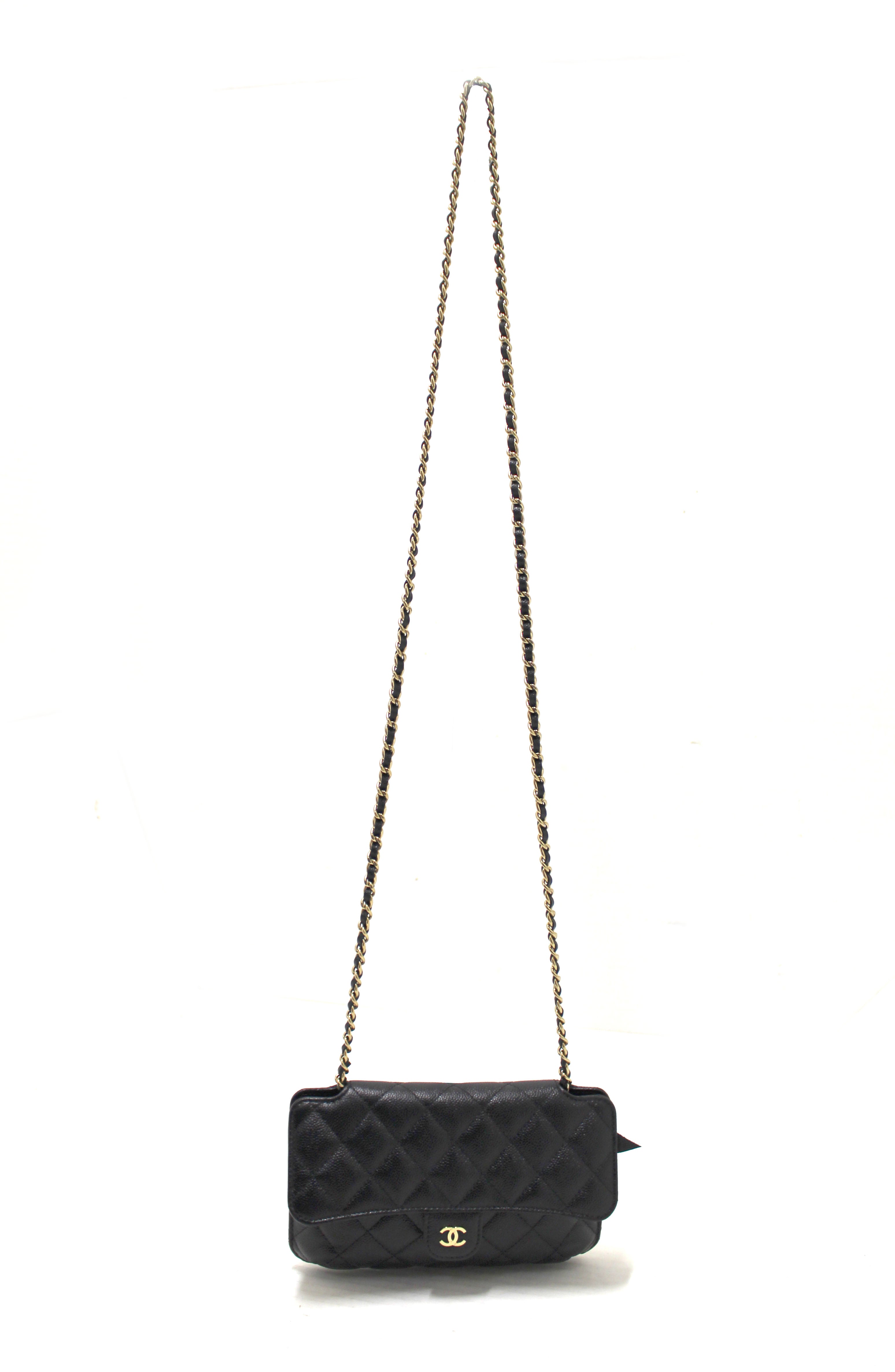 black and white chanel handbag authentic