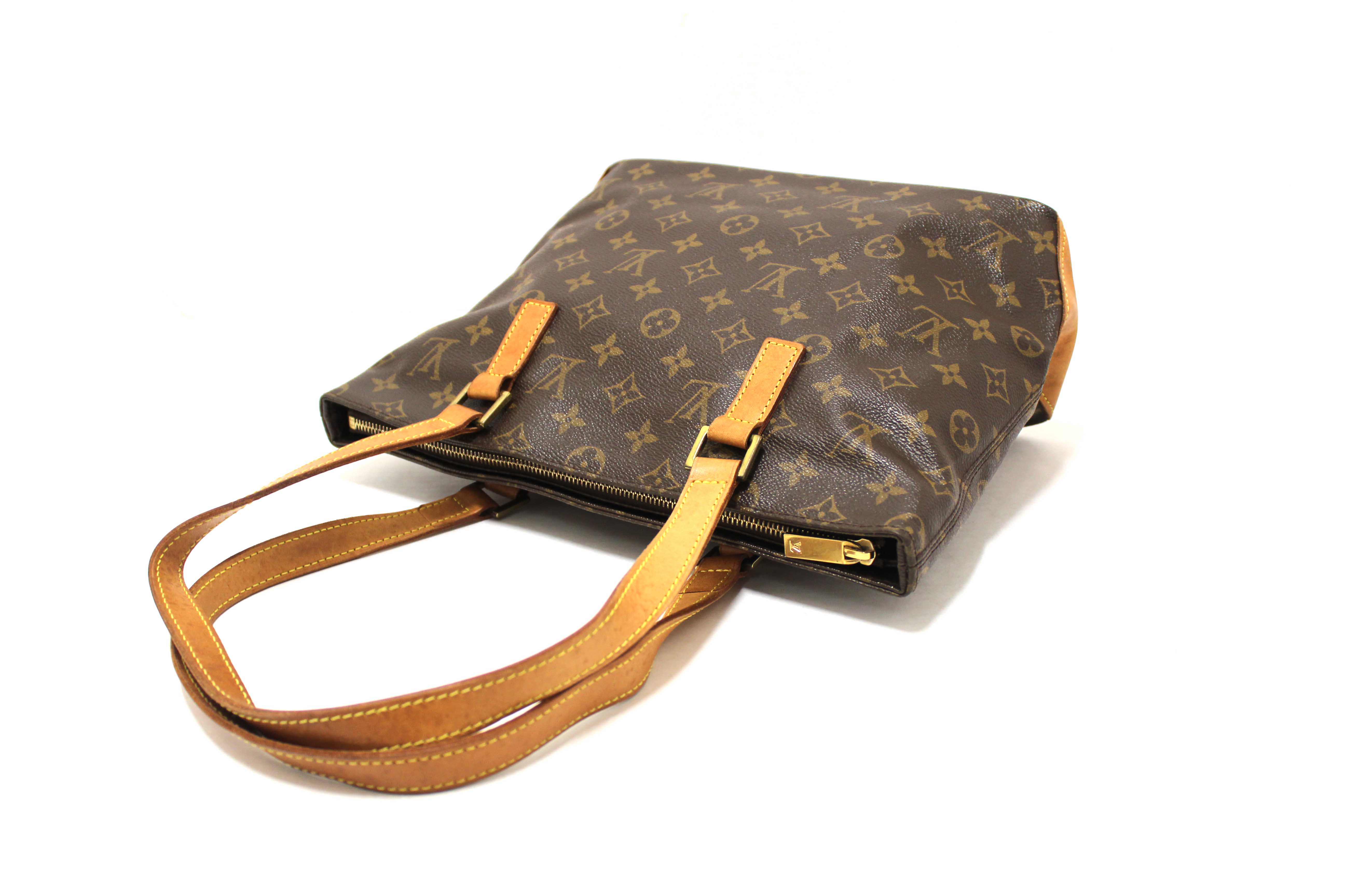 Authentic  Louis Vuitton Classic Monogram Canvas Piano Tote Shoulder Bag