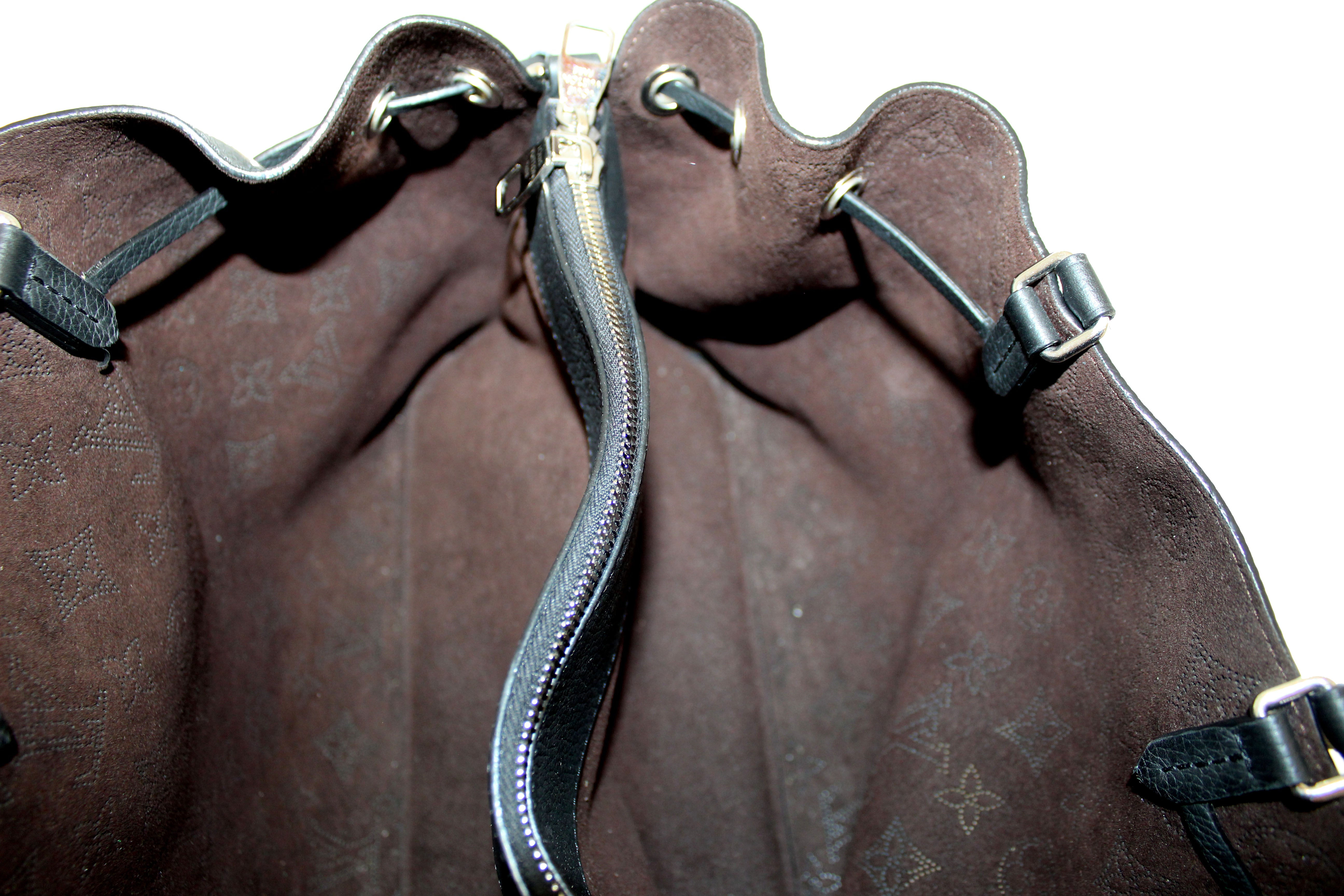 Louis Vuitton Mahina Perforated Calfskin Leather Bella Tote