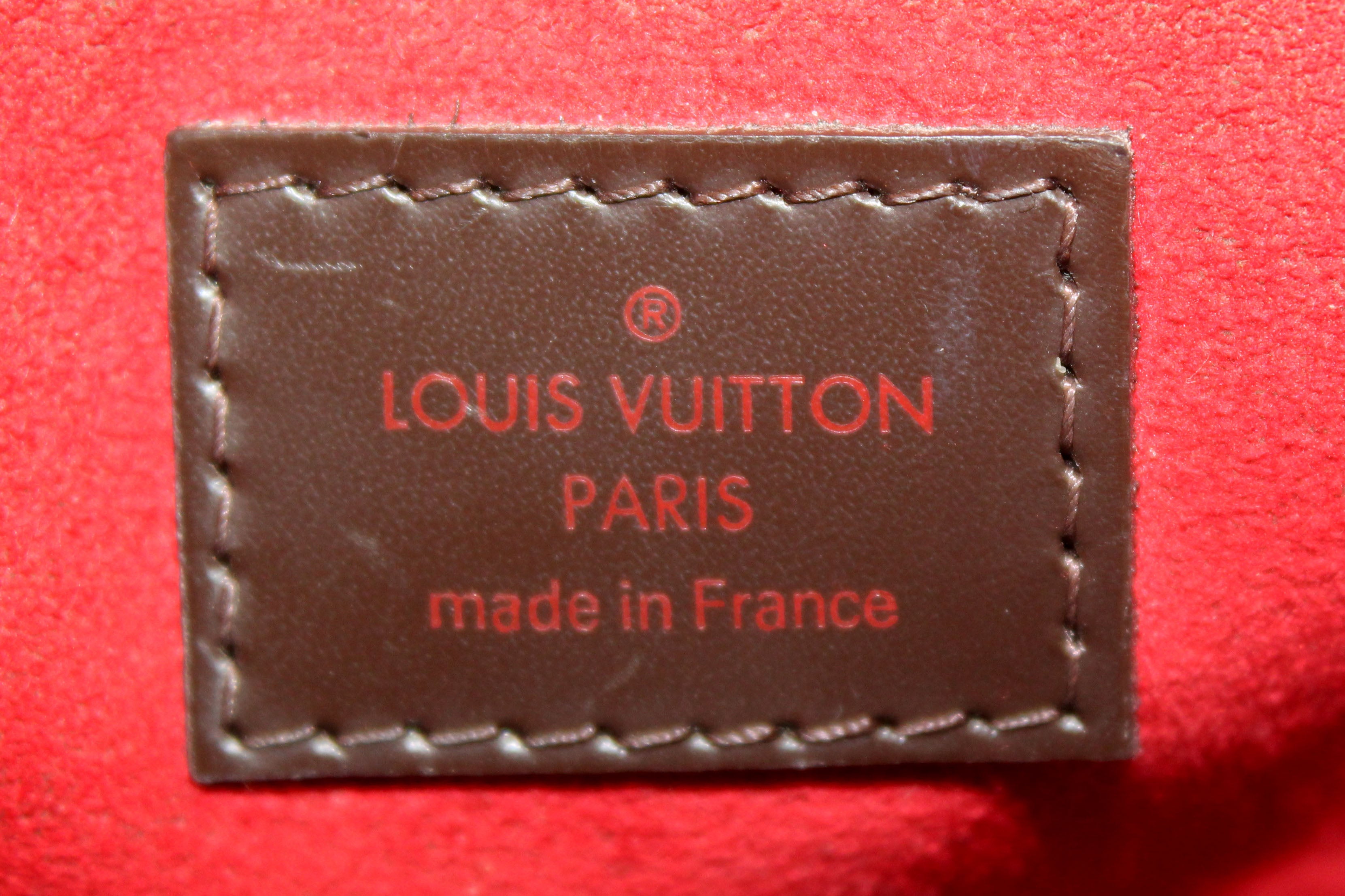 Authentic Louis Vuitton Damier Ebene Trevi PM Shoulder Bag