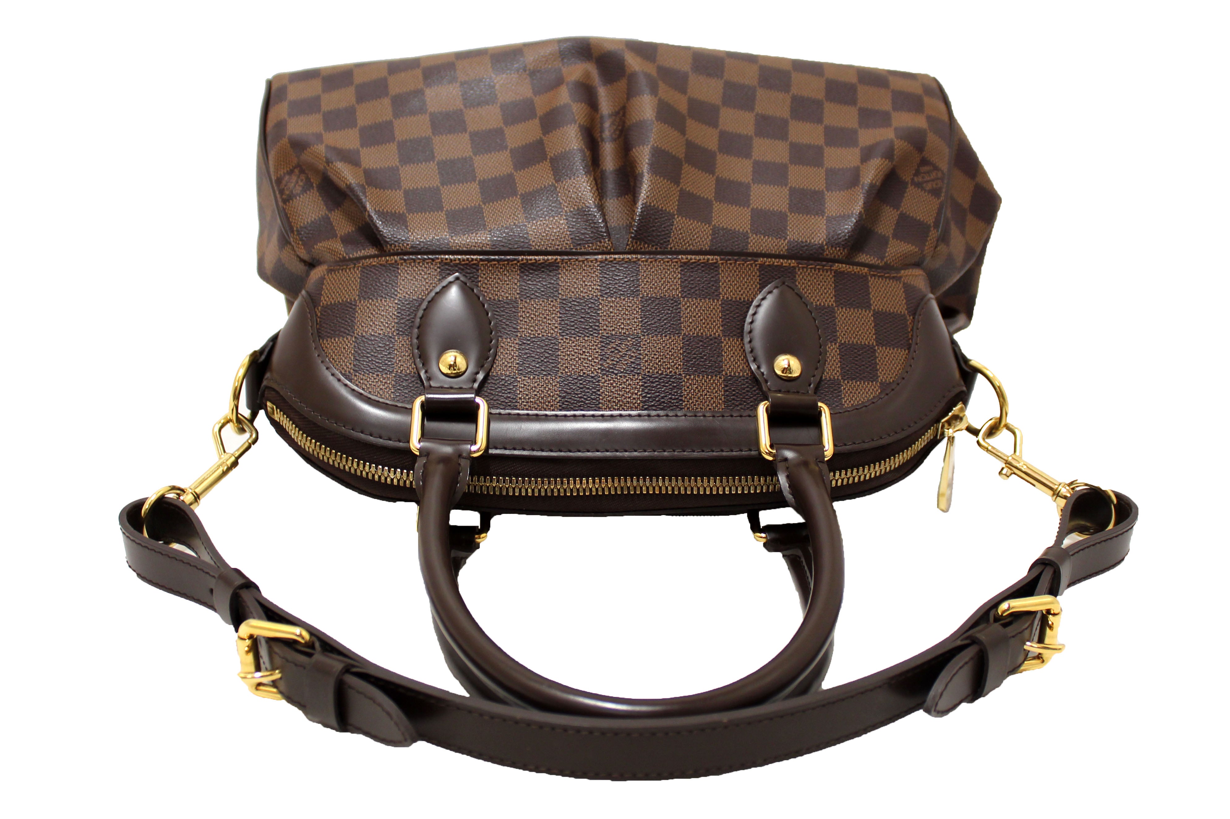 Authentic Louis Vuitton Damier Ebene Trevi PM Shoulder Bag