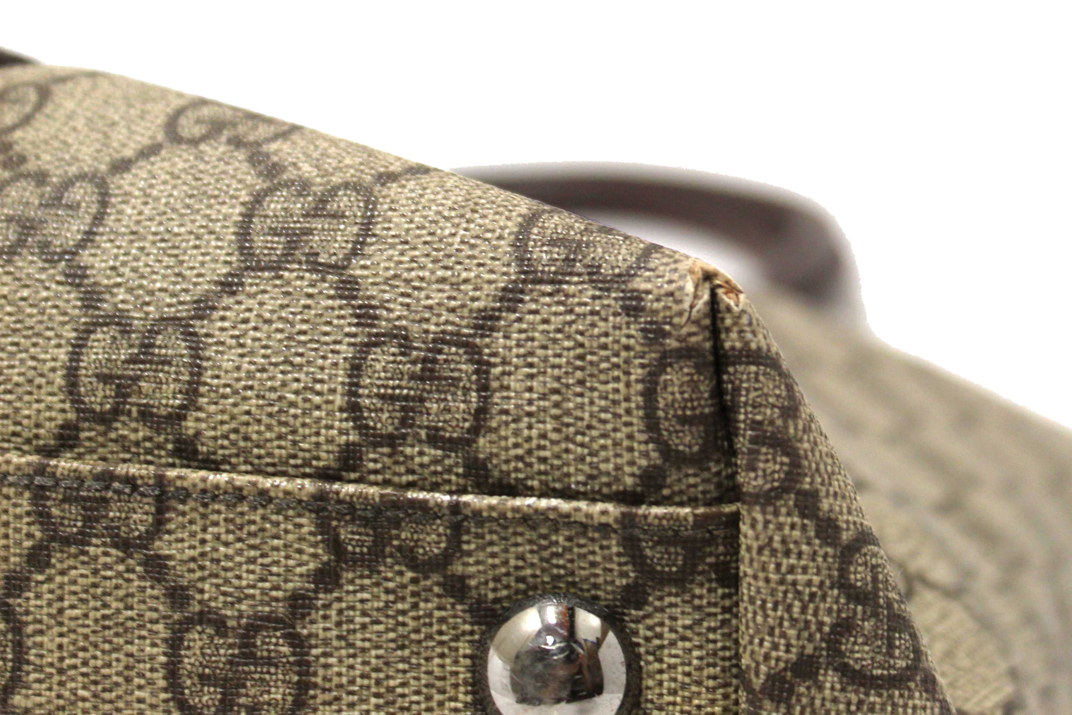 Authentic Gucci Brown GG Joy Shoulder Tote
