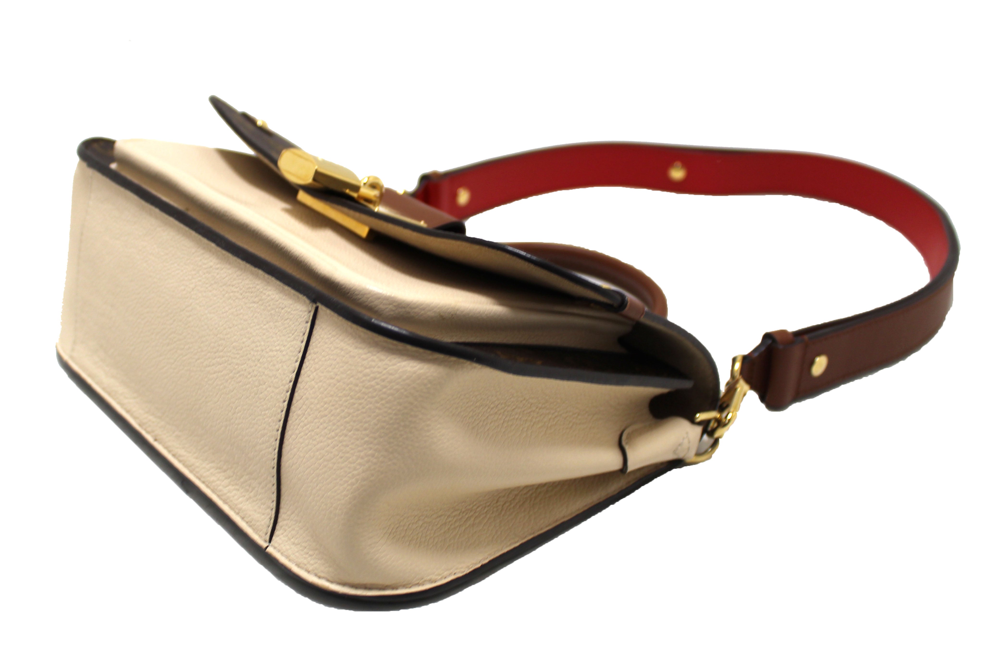 Louis Vuitton Handbag Monogram Vaugirard Creme Hand Leather Satchel with  Strap