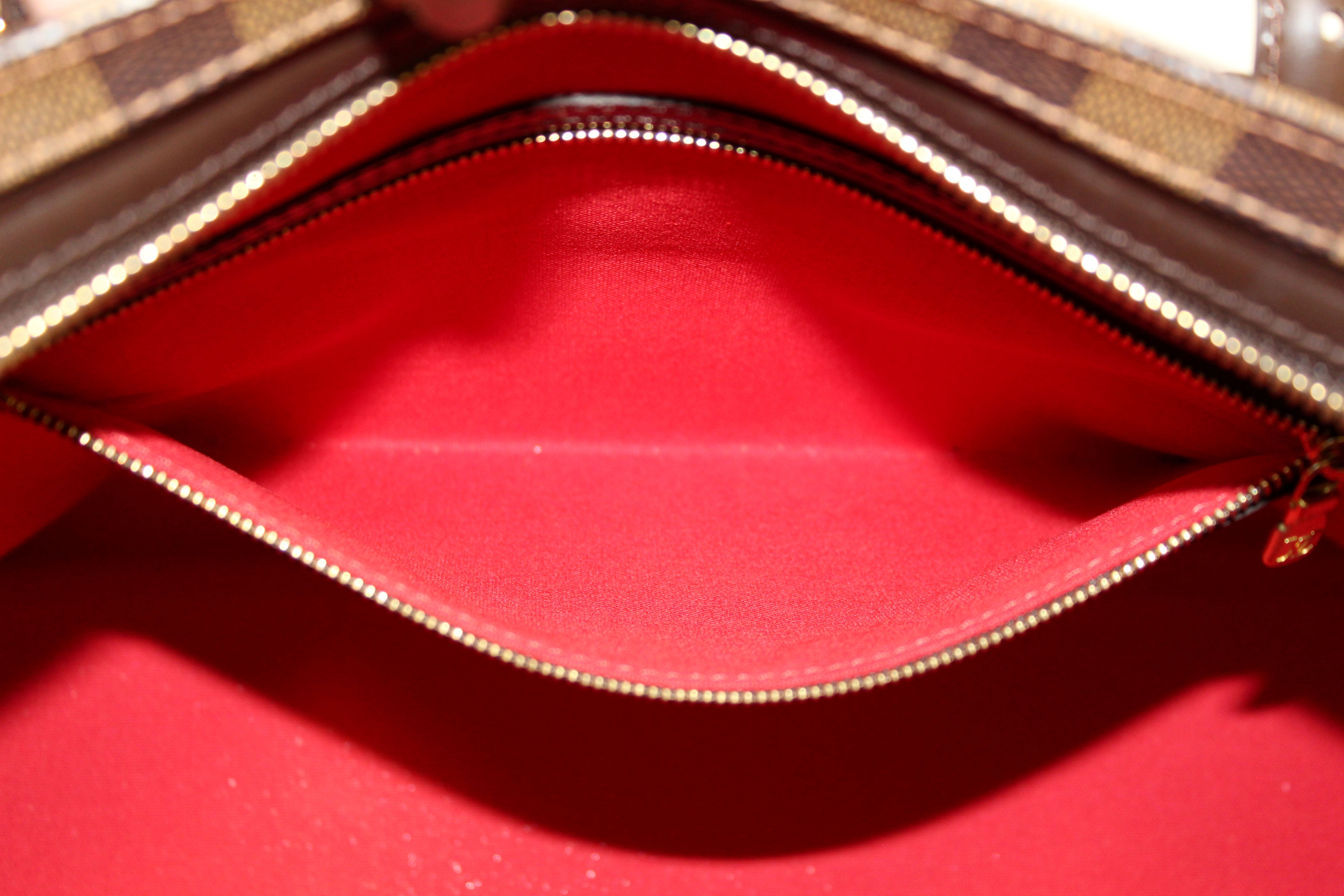 Louis Vuitton Damier Chelsea Tote Bag Shoulder N51119 Brown PVC Leather  Ladies LOUIS VUITTON