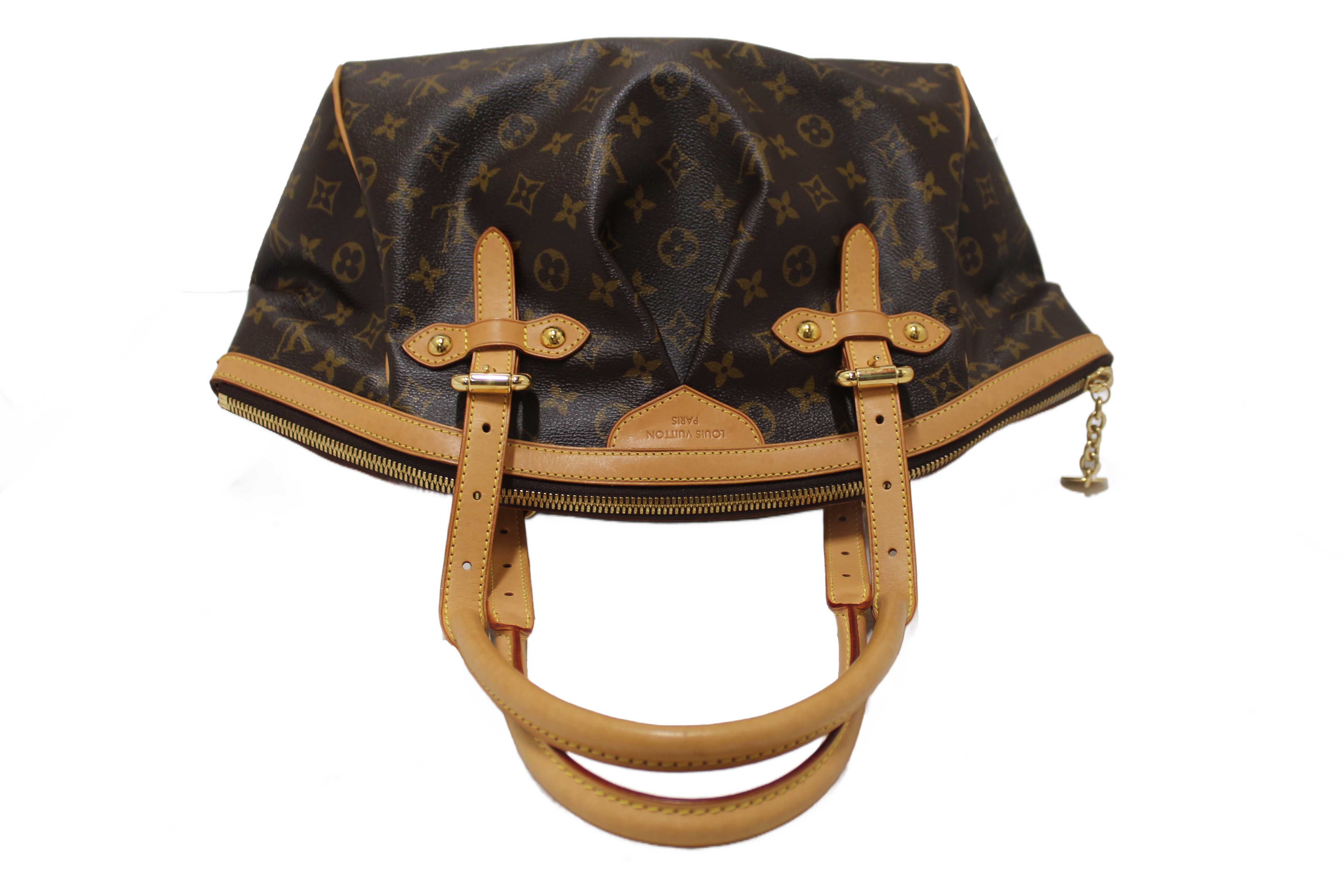 Authentic Louis Vuitton Classic Monogram Tivoli GM Shoulder Bag