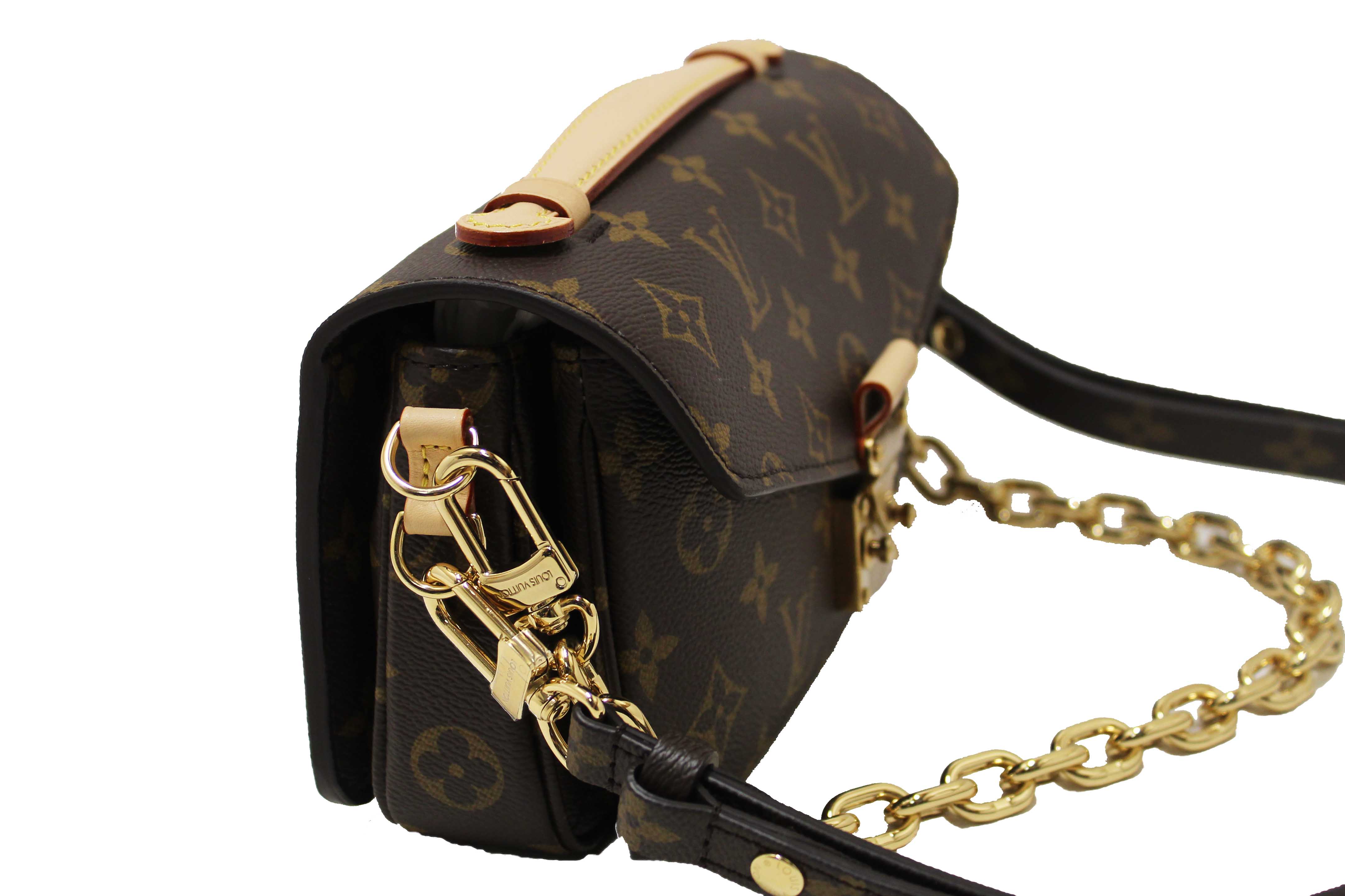 Authentic NEW Louis Vuitton Monogram Pochette Metis East West Messenger Crossbody Bag