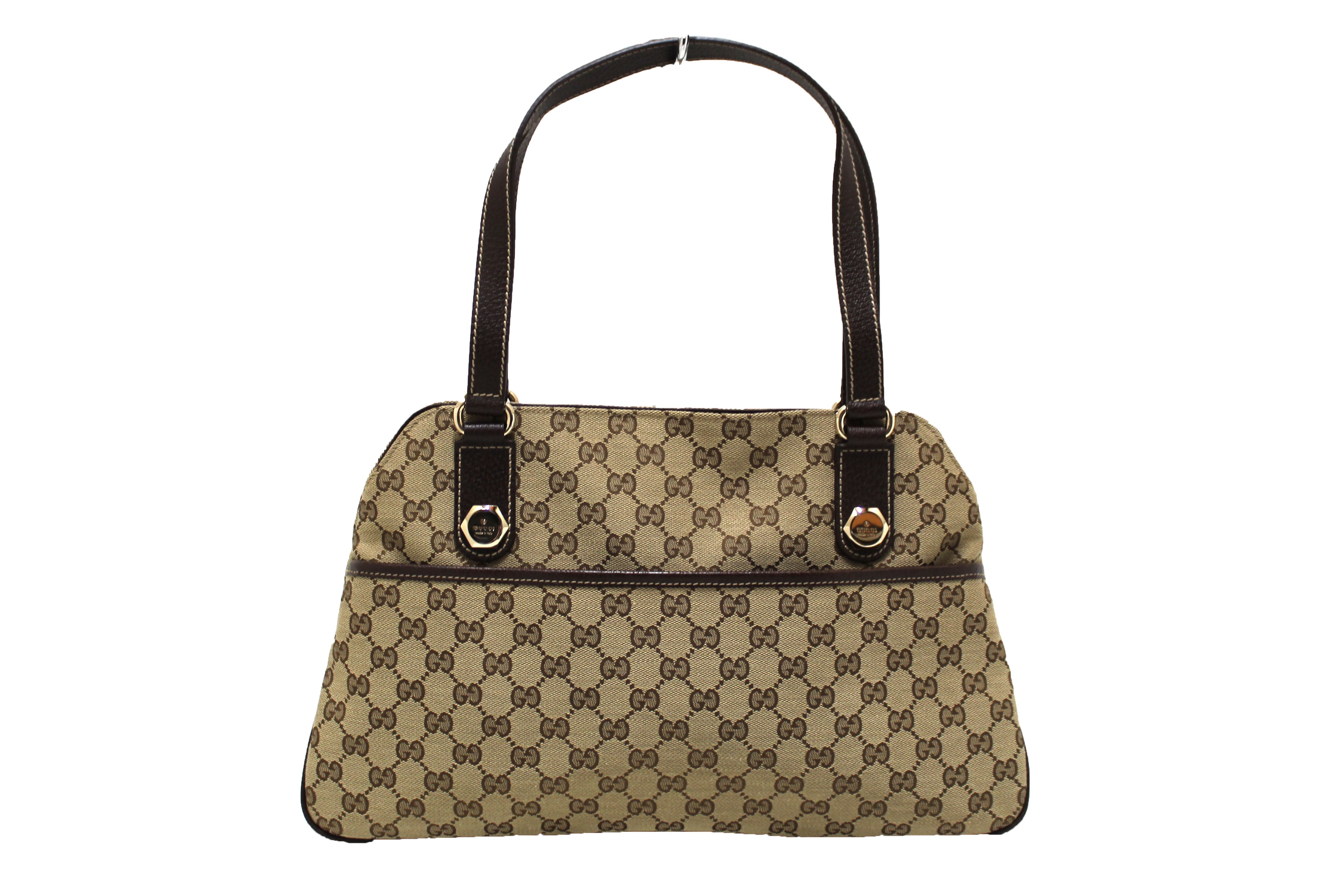 Gucci, Bags, Authentic Gucci Speedy Bag Size 3 Used Condition