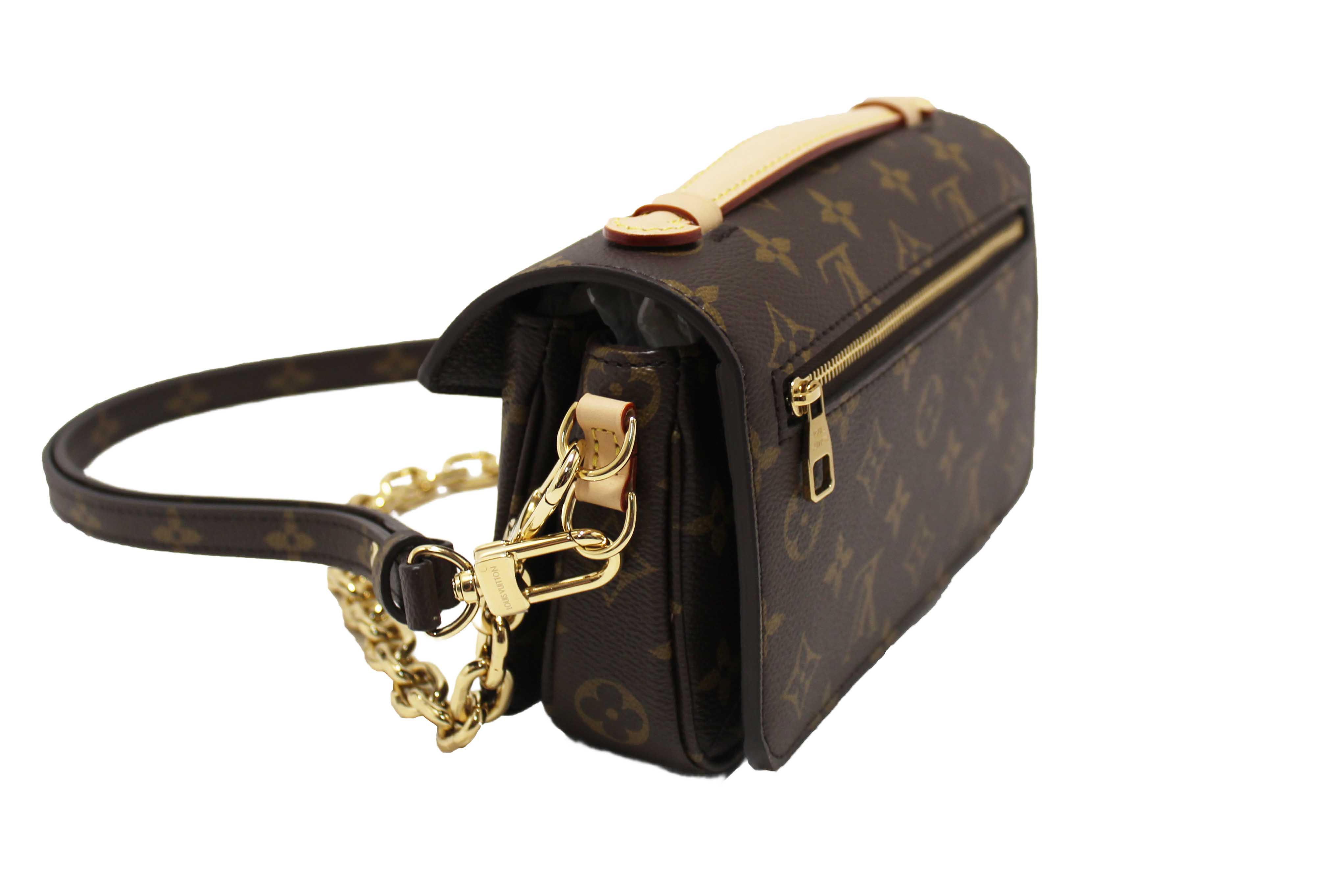 Authentic NEW Louis Vuitton Monogram Pochette Metis East West Messenger Crossbody Bag