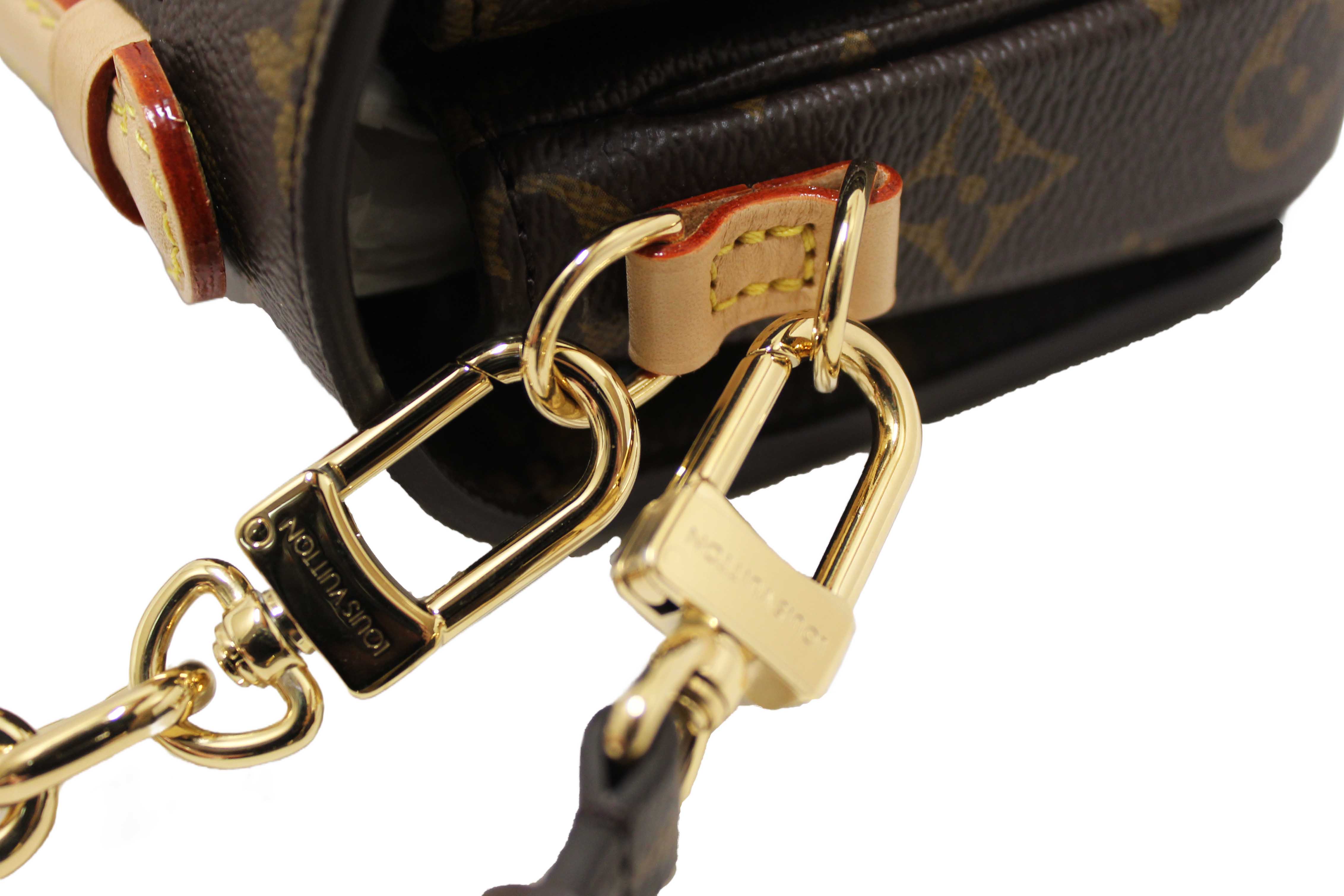 Authentic NEW Louis Vuitton Monogram Pochette Metis East West Messenger Crossbody Bag