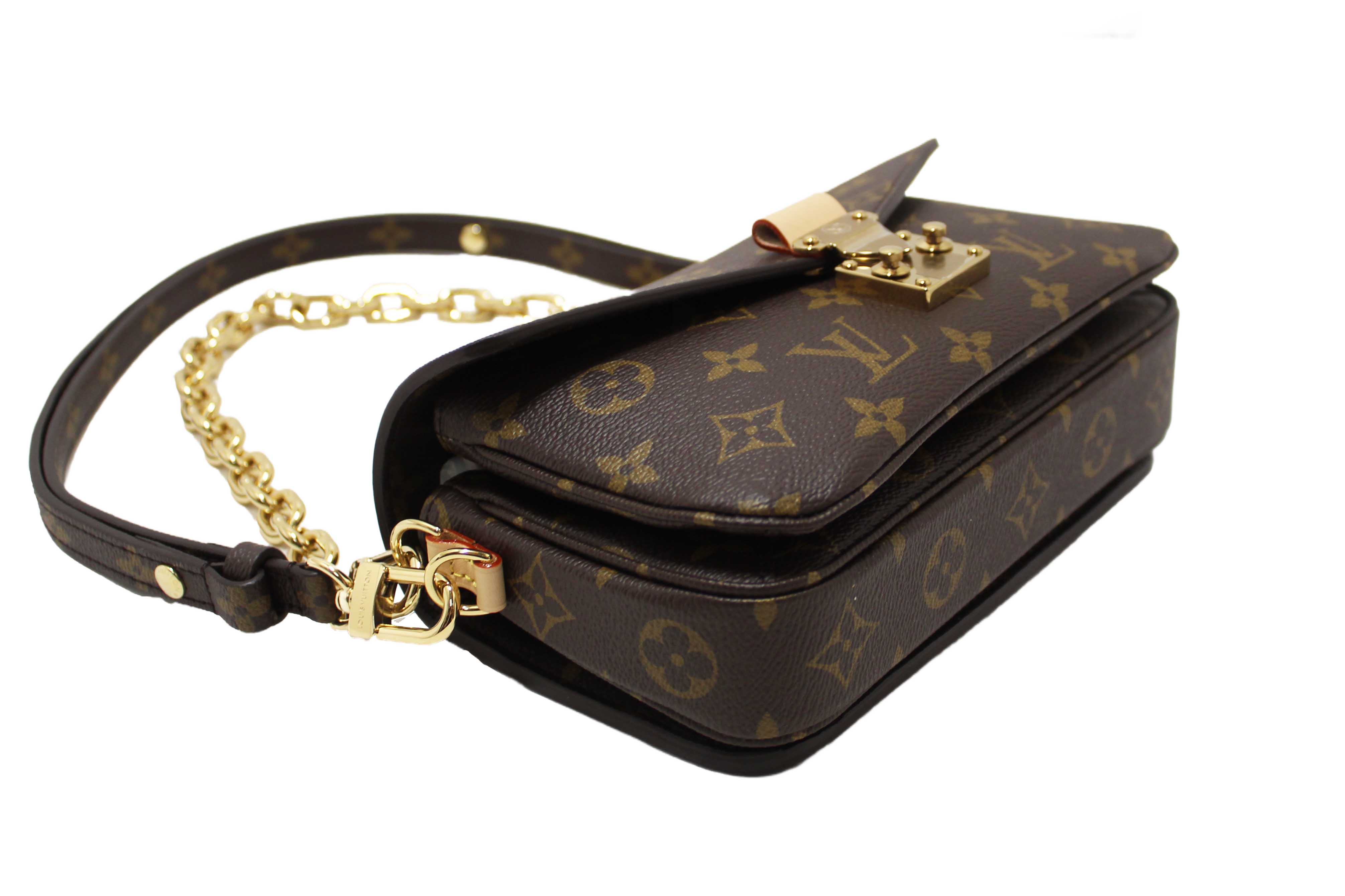 Authentic NEW Louis Vuitton Monogram Pochette Metis East West Messenger Crossbody Bag