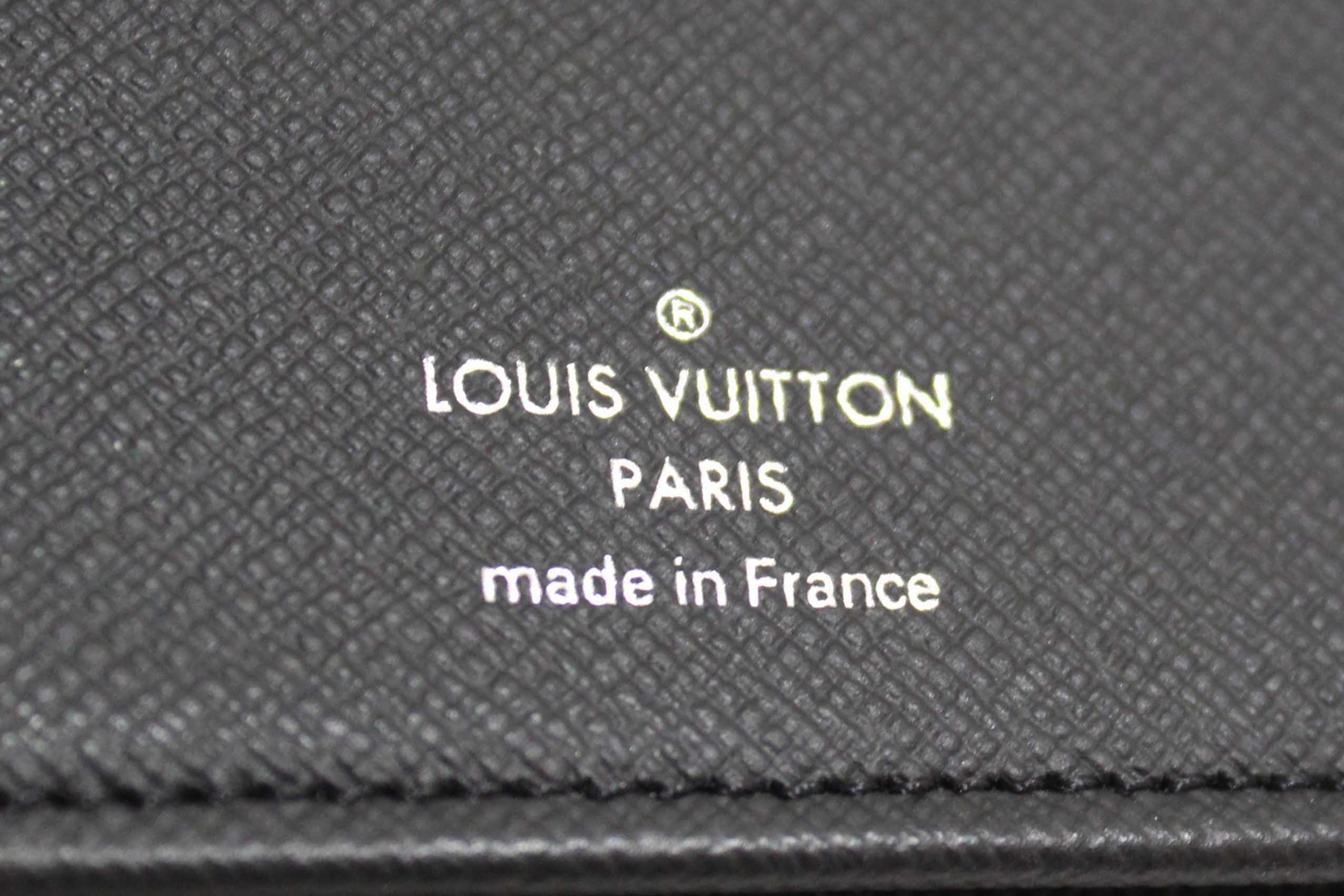 Authentic Louis Vuitton Macassar Monogram Brazza Long Wallet