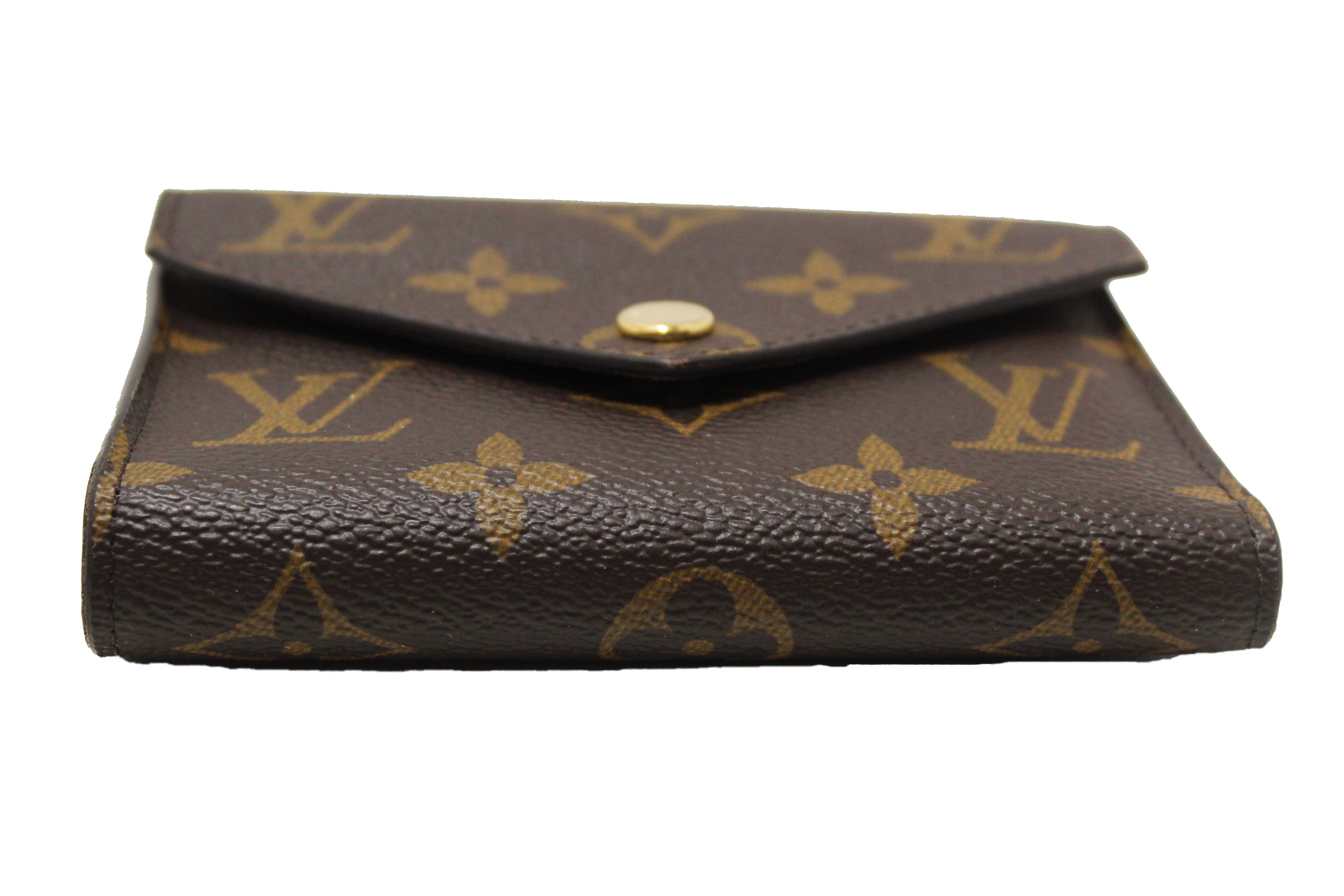 Authentic Louis Vuitton Classic Monogram Rose Ballerine Pink Victorine Wallet