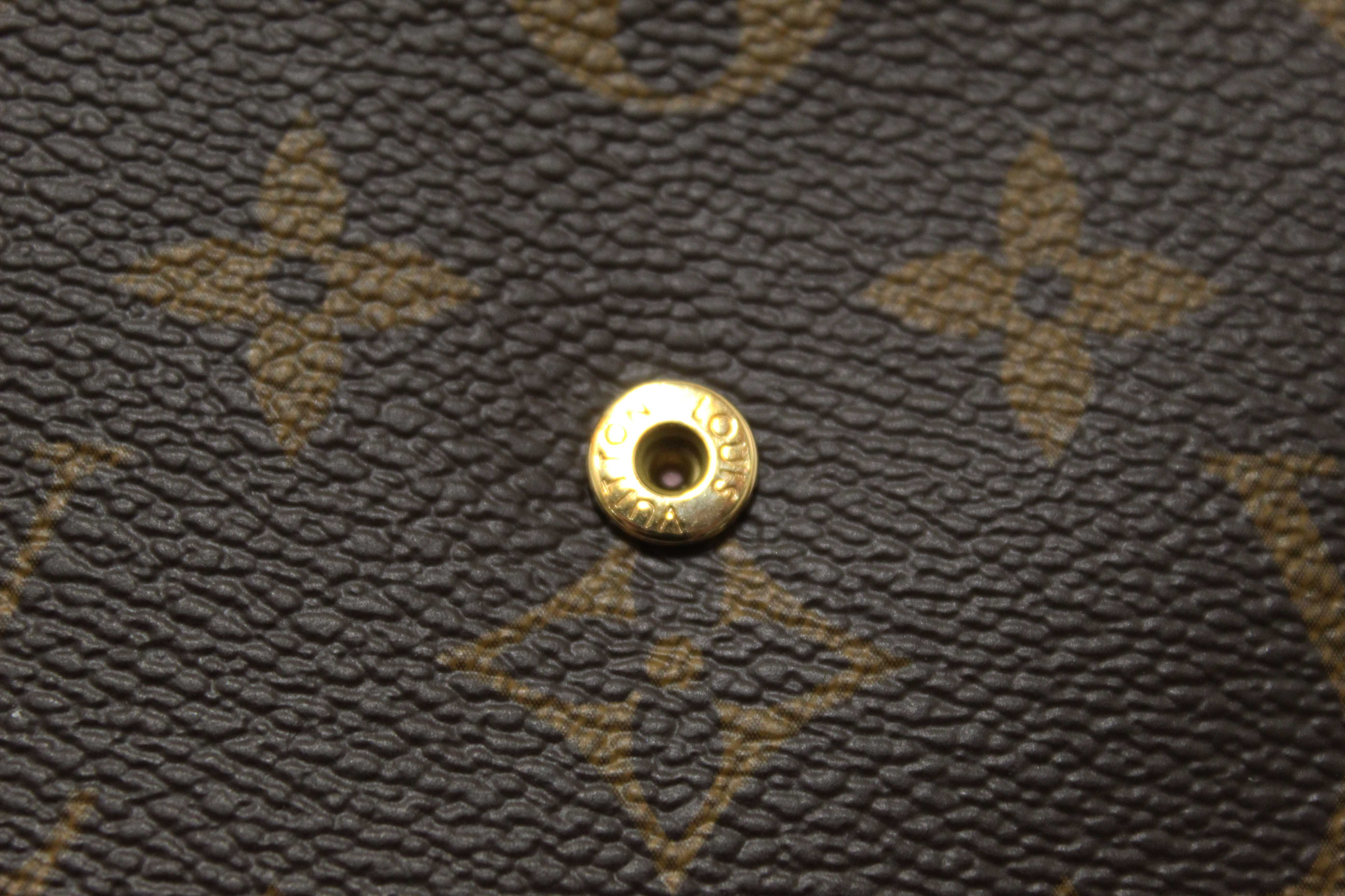 Authentic Louis Vuitton Classic Monogram Rose Ballerine Pink Victorine Wallet