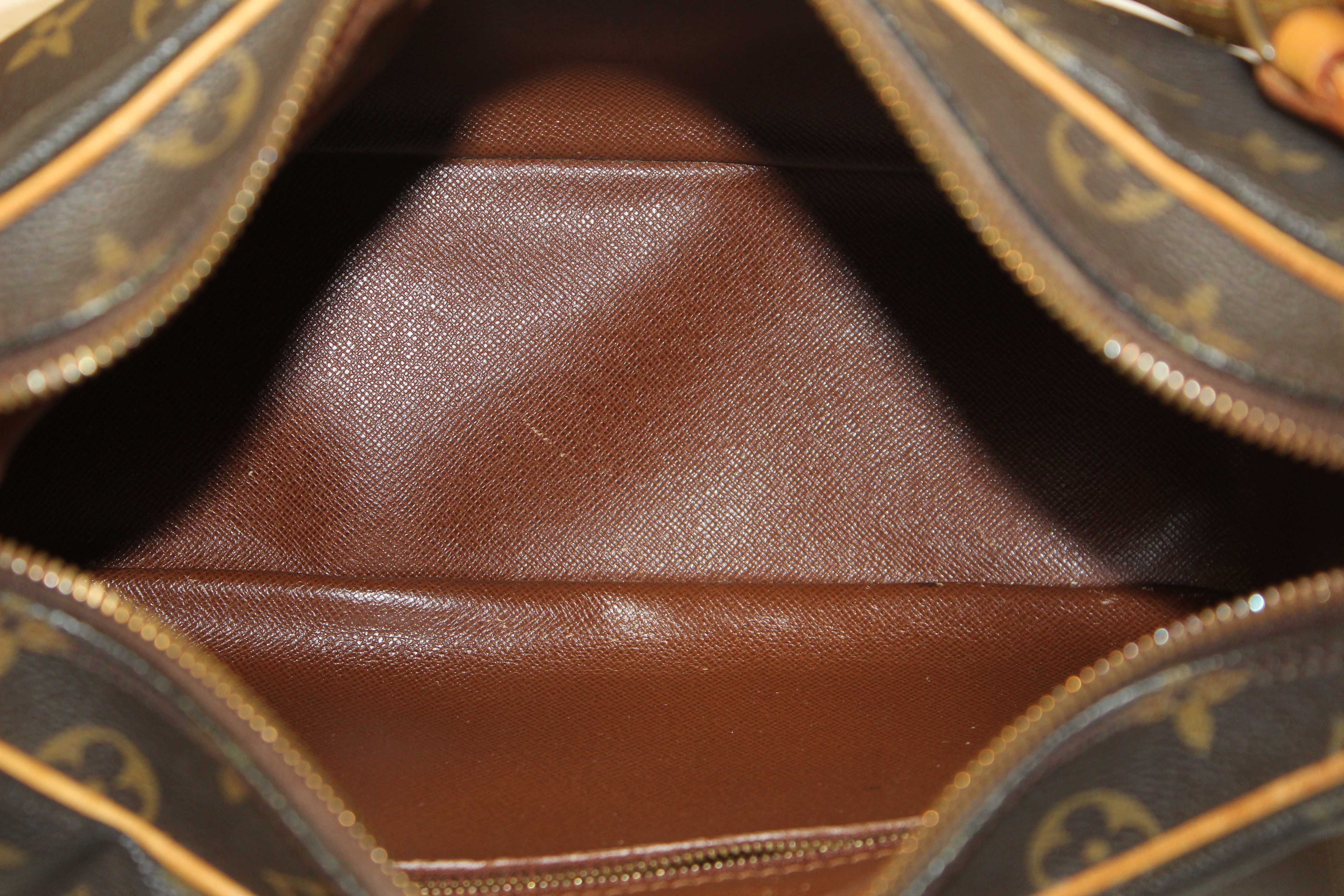 Authentic Louis Vuitton Classic Monogram Boulogne 30 Shoulder Bag