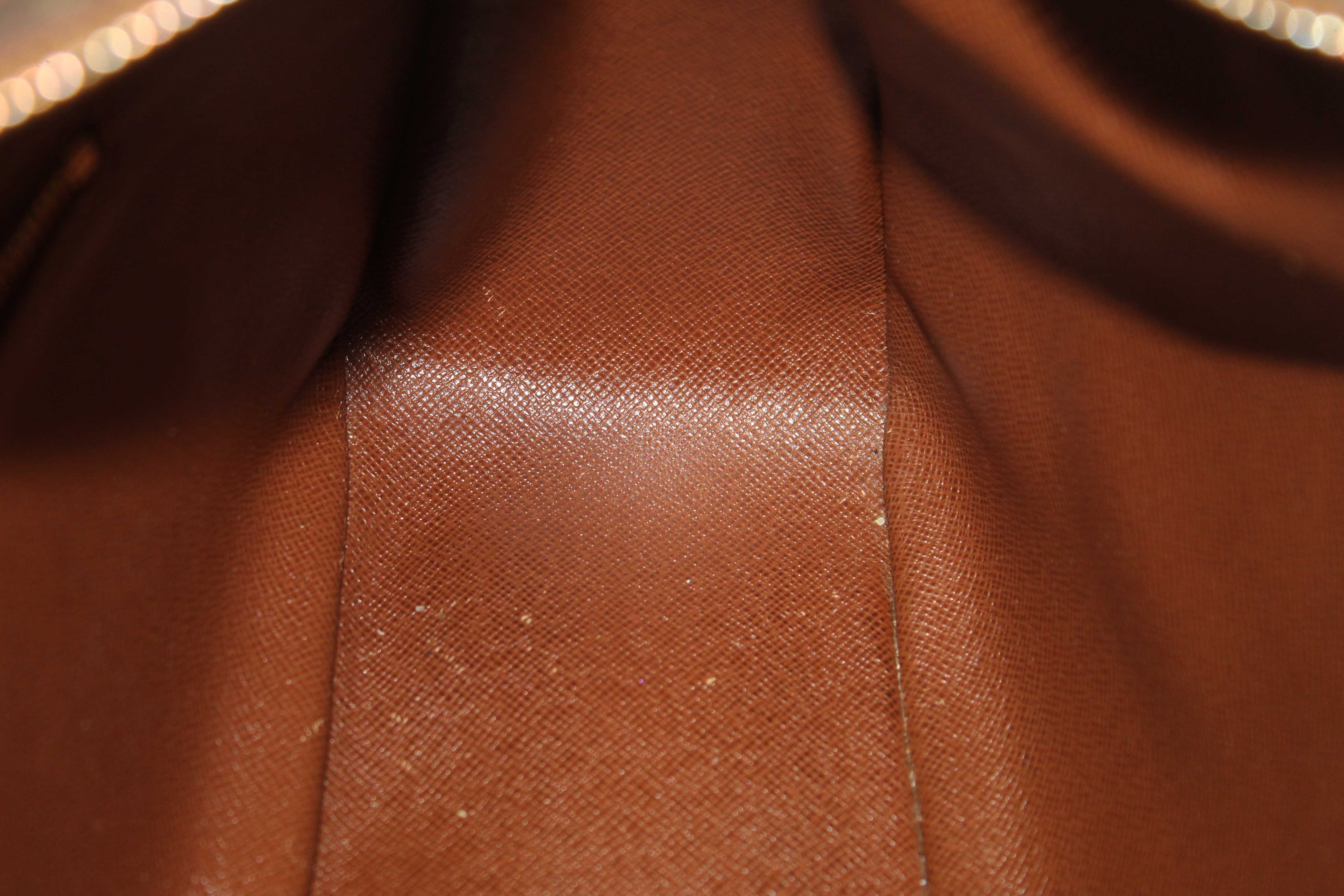 Authentic Louis Vuitton Classic Monogram Boulogne 30 Shoulder Bag