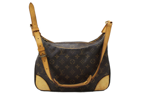 Authentic Louis Vuitton Classic Monogram Boulogne 30 Shoulder Bag