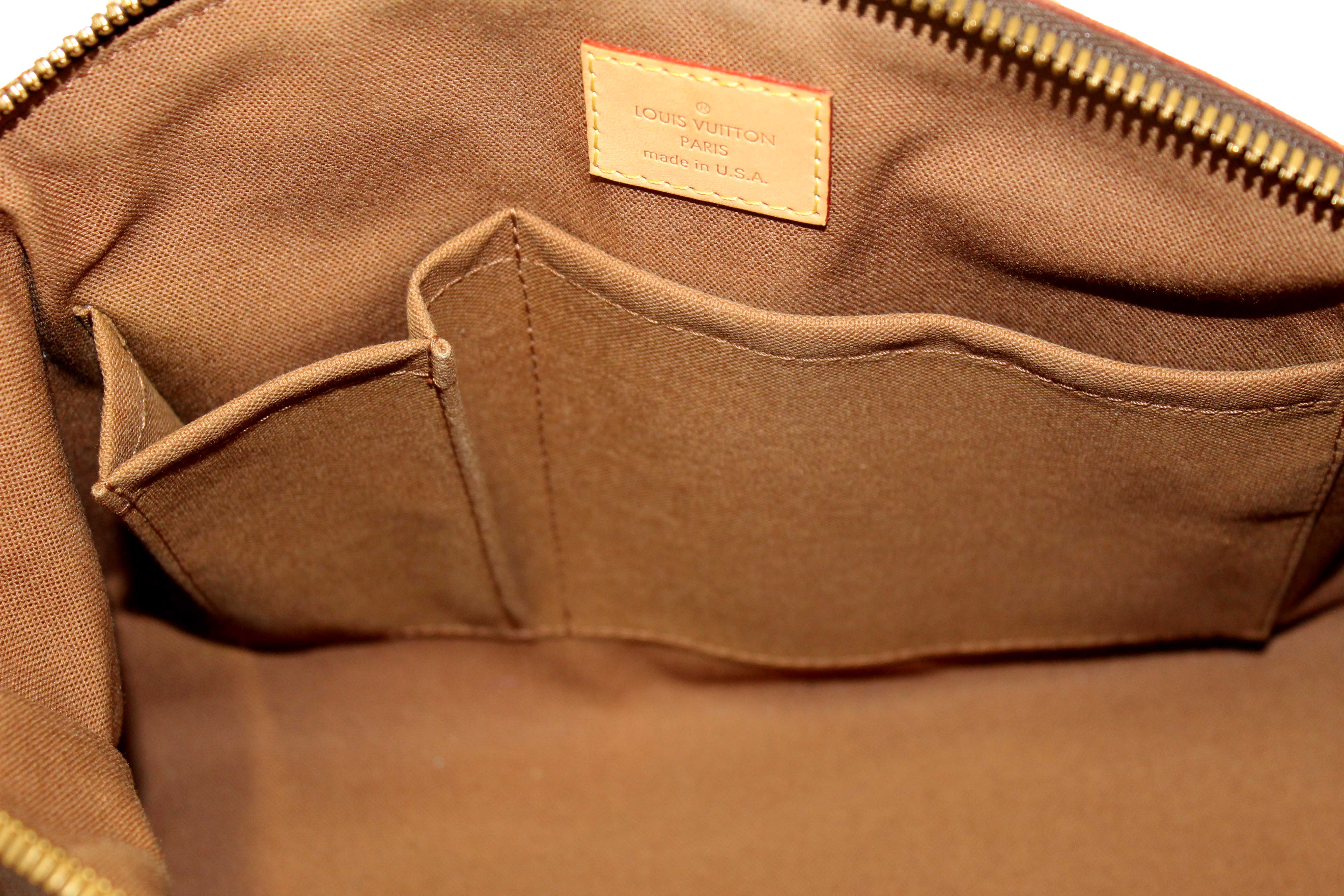 Authentic Louis Vuitton Classic Monogram Canvas Tivoli PM Handbag