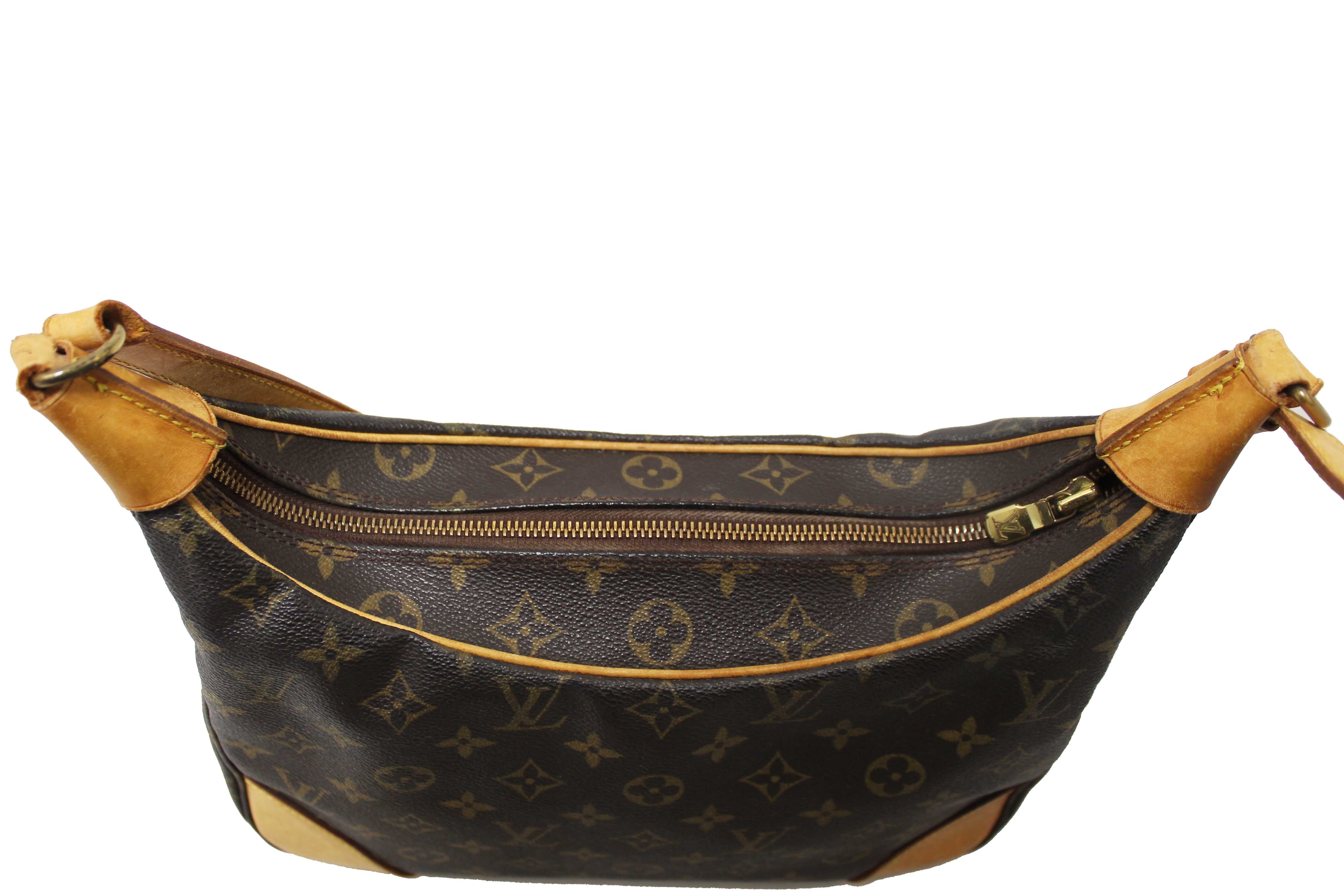 Authentic Louis Vuitton Classic Monogram Boulogne 30 Shoulder Bag