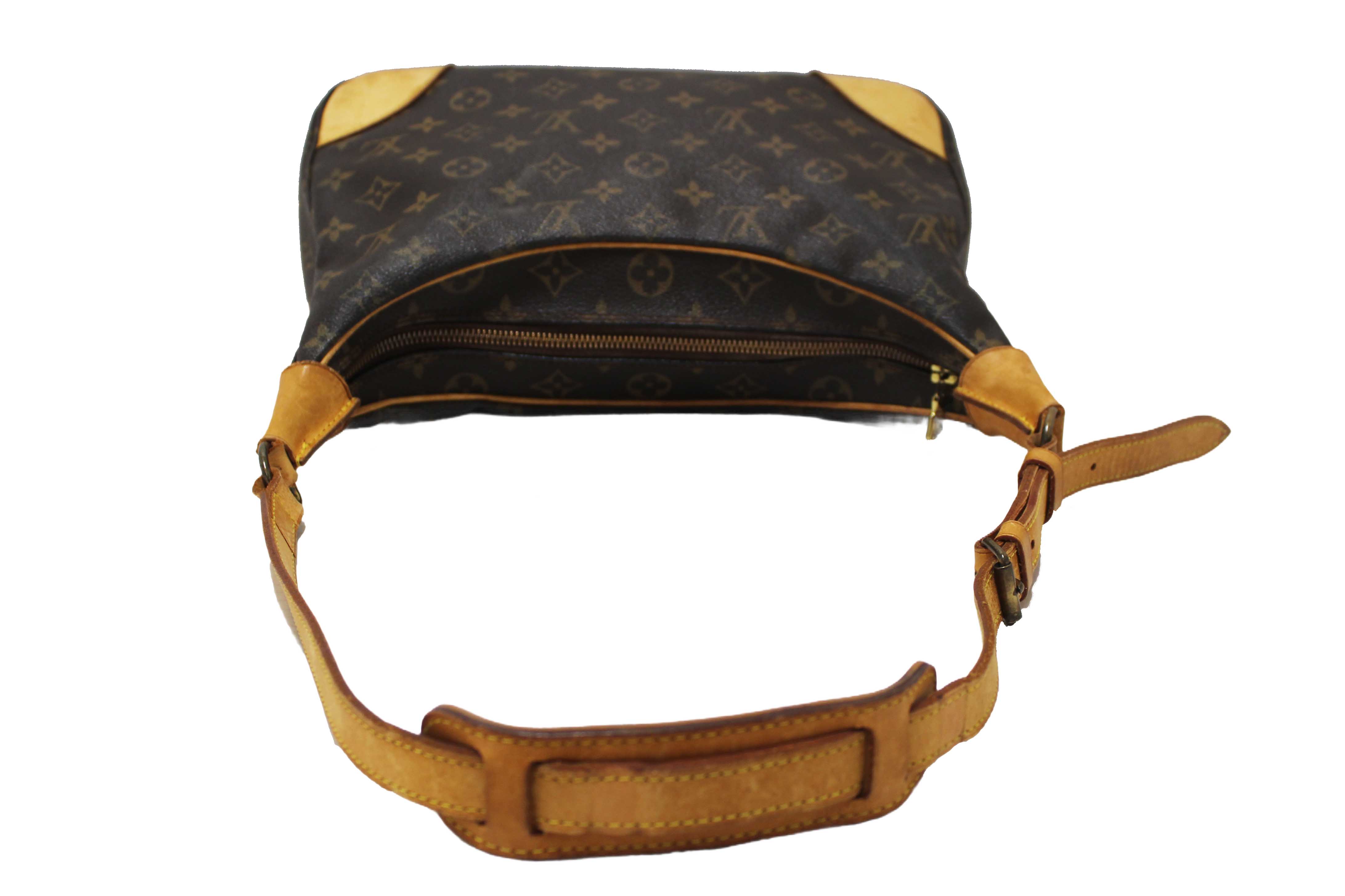 Authentic Louis Vuitton Classic Monogram Boulogne 30 Shoulder Bag