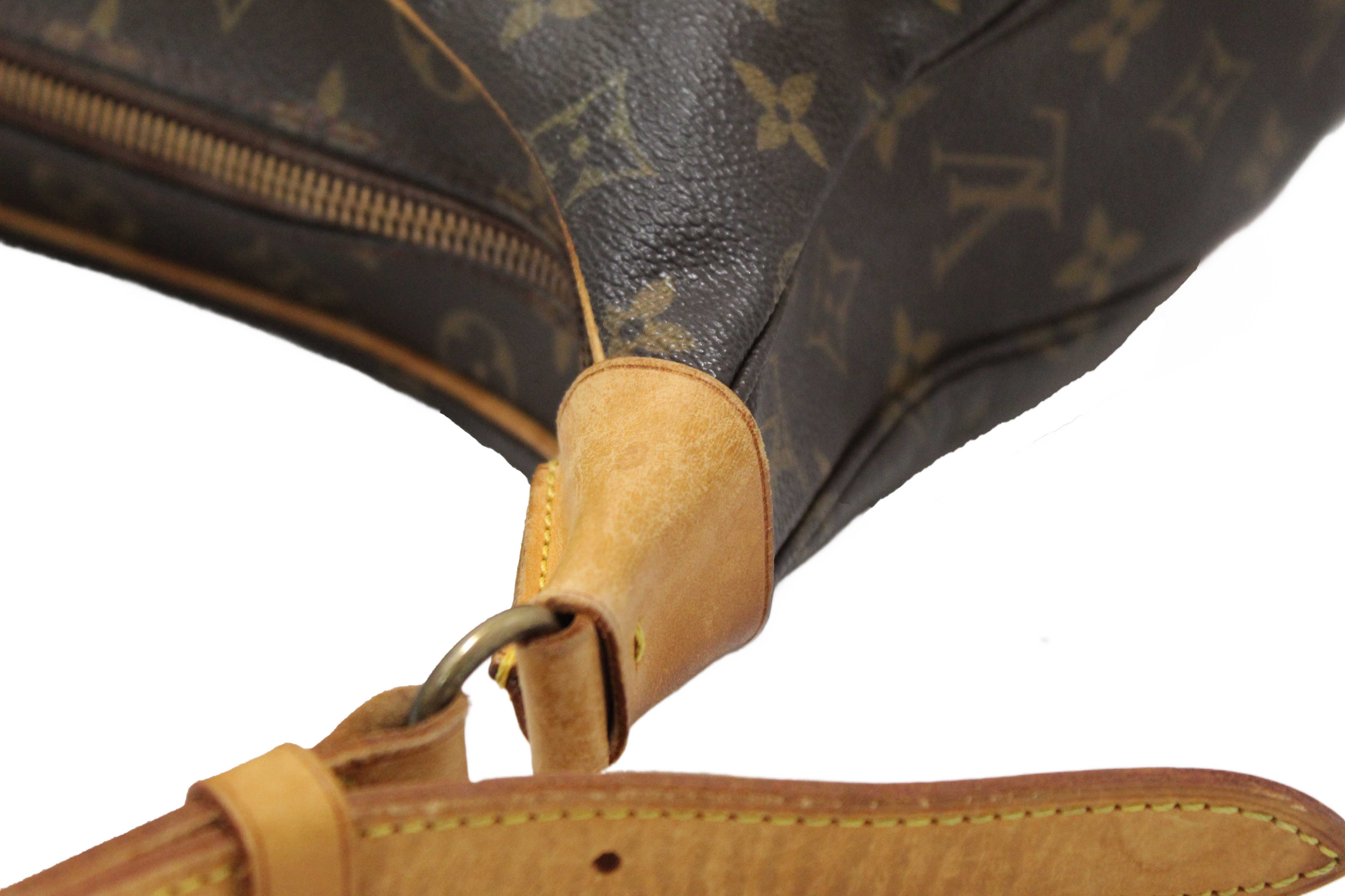 Authentic Louis Vuitton Classic Monogram Boulogne 30 Shoulder Bag