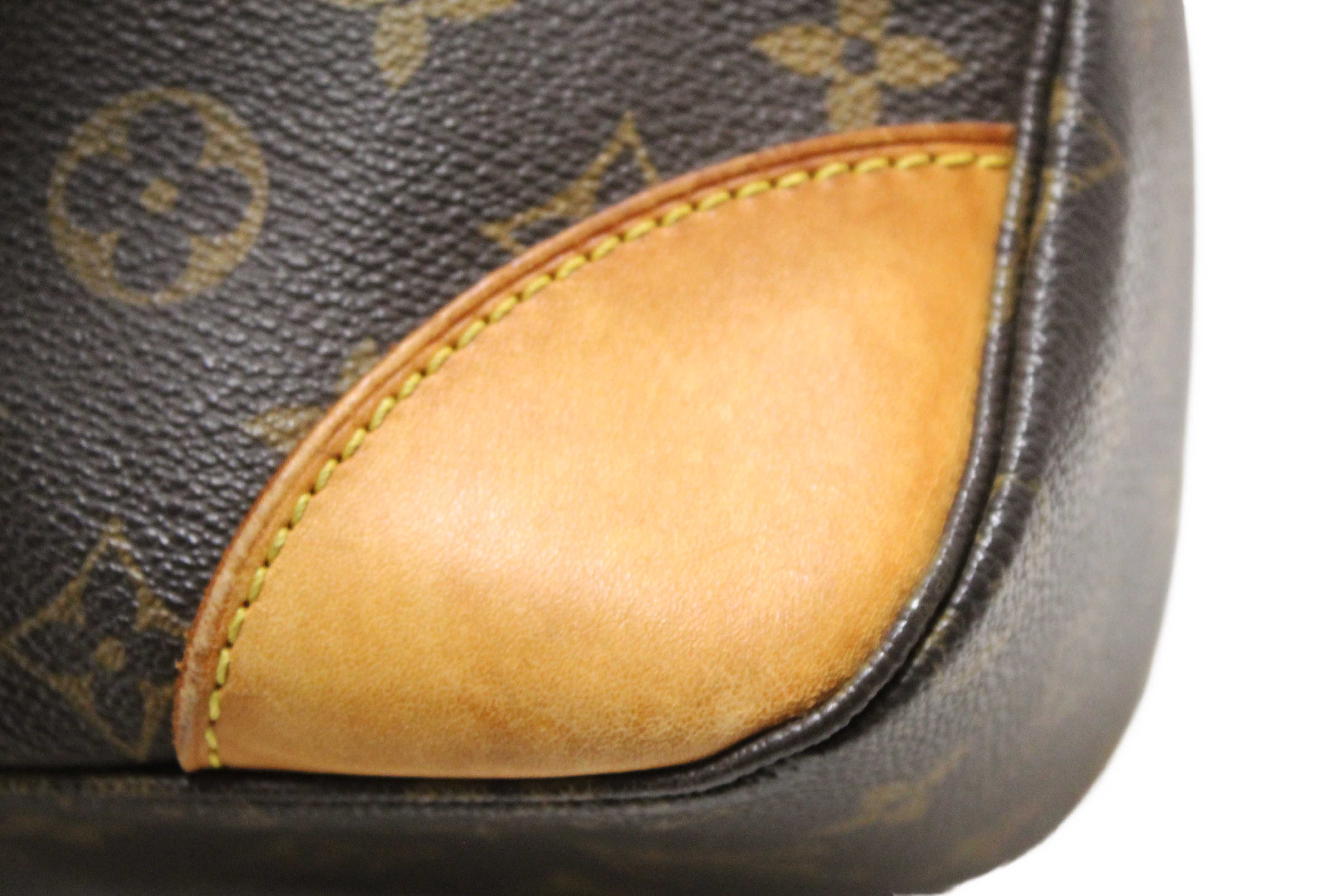 Authentic Louis Vuitton Classic Monogram Boulogne 30 Shoulder Bag