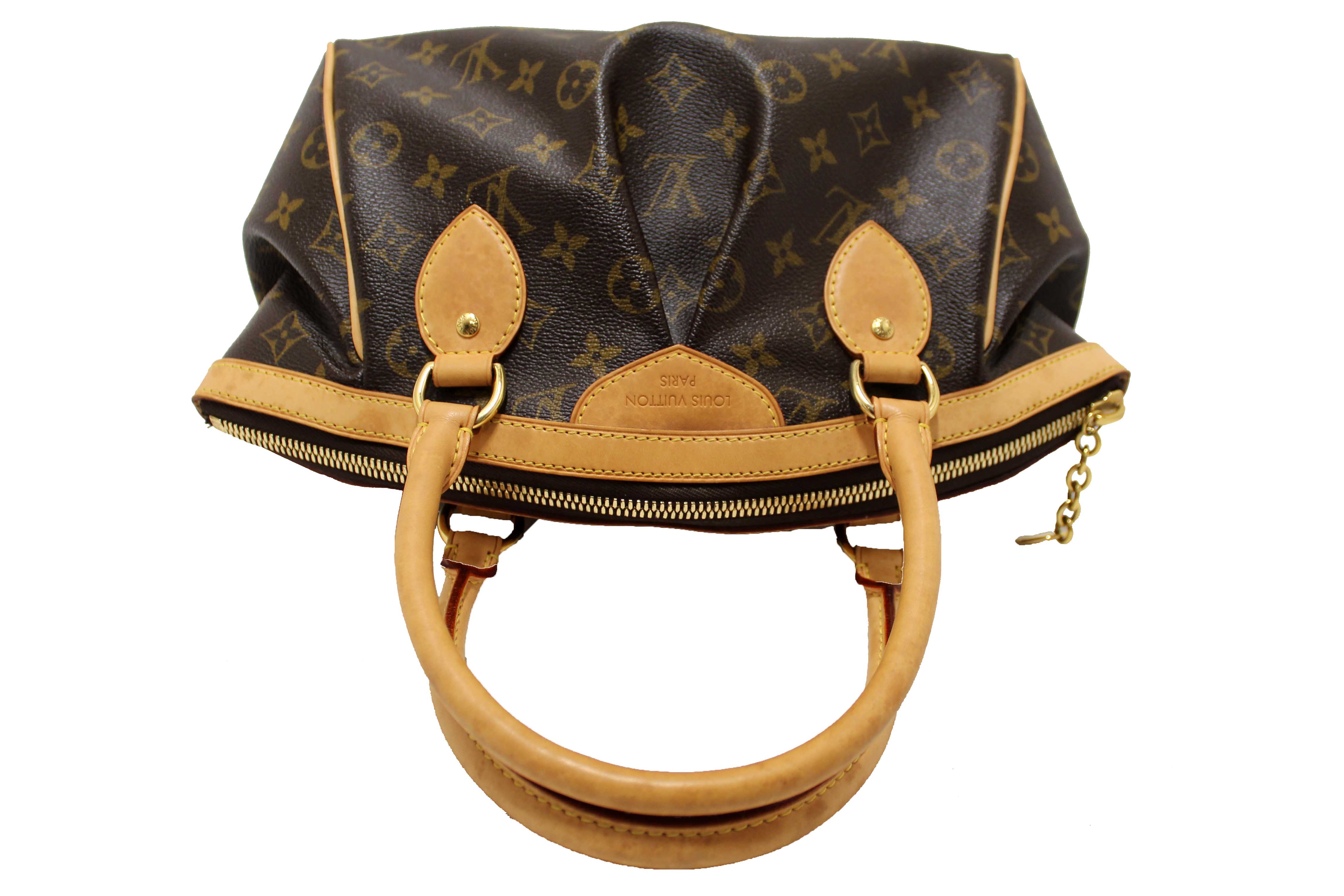 Authentic Louis Vuitton Classic Monogram Canvas Tivoli PM Handbag