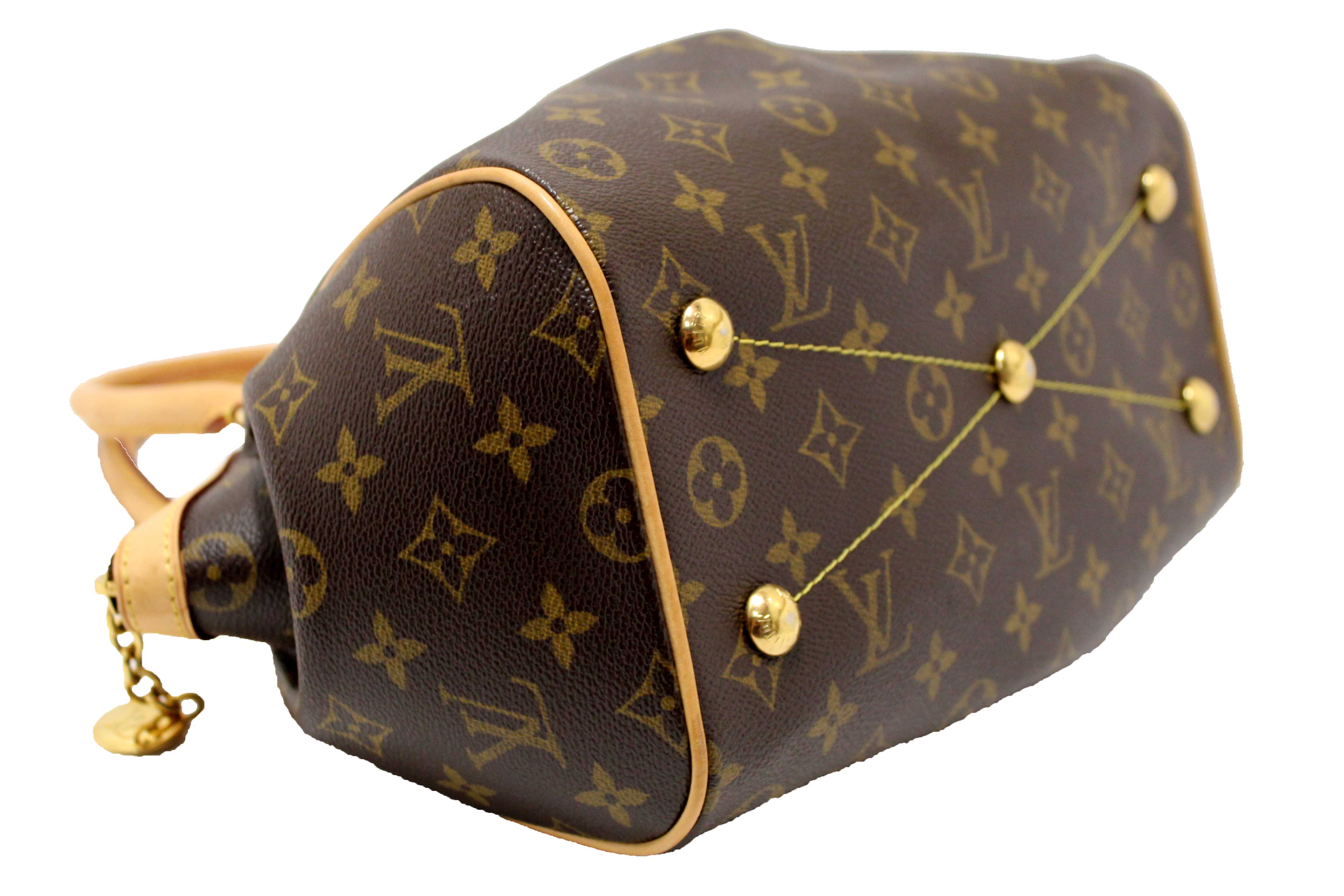 Authentic Louis Vuitton Classic Monogram Canvas Tivoli PM Handbag