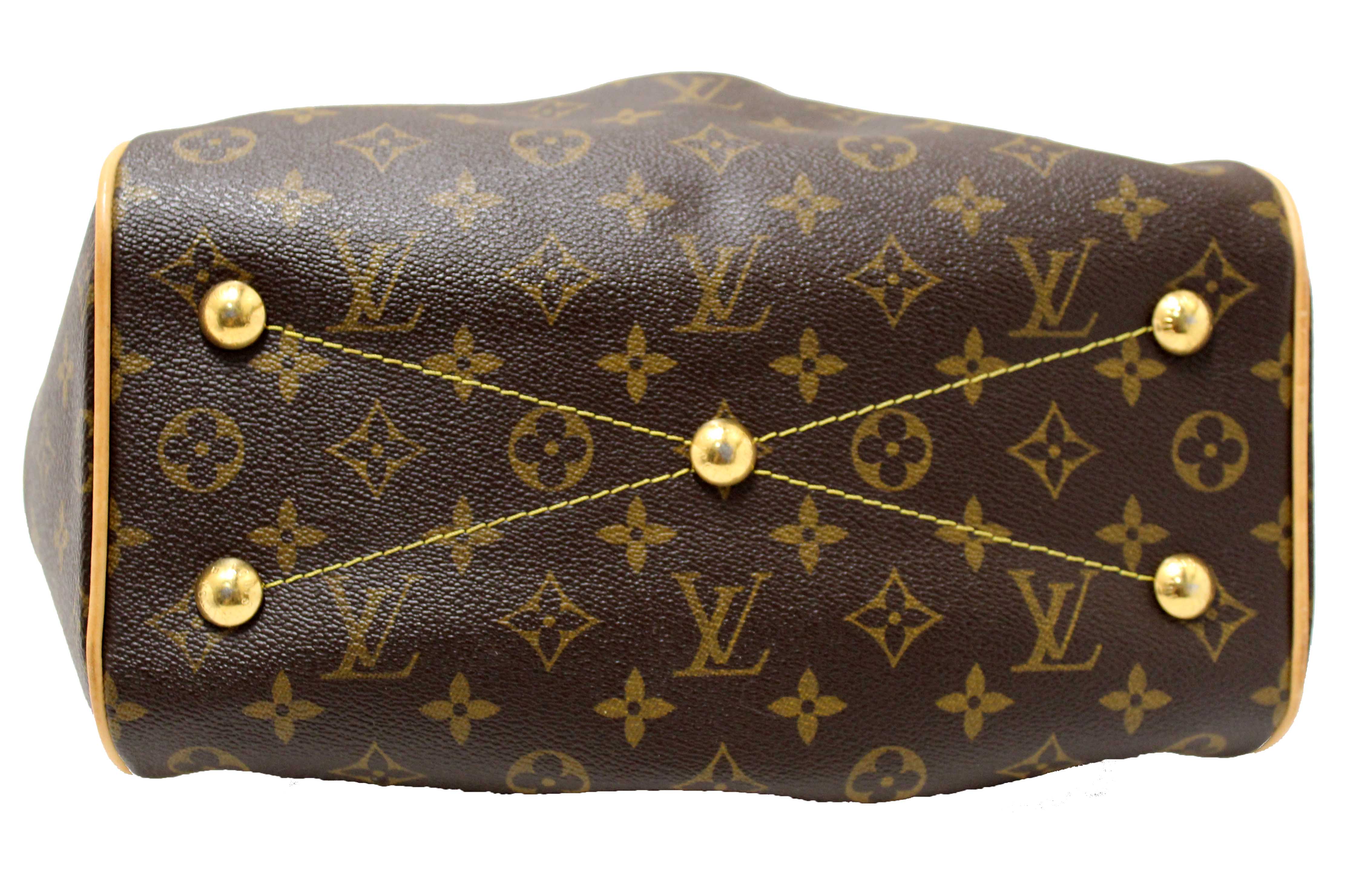 Authentic Louis Vuitton Classic Monogram Canvas Tivoli PM Handbag