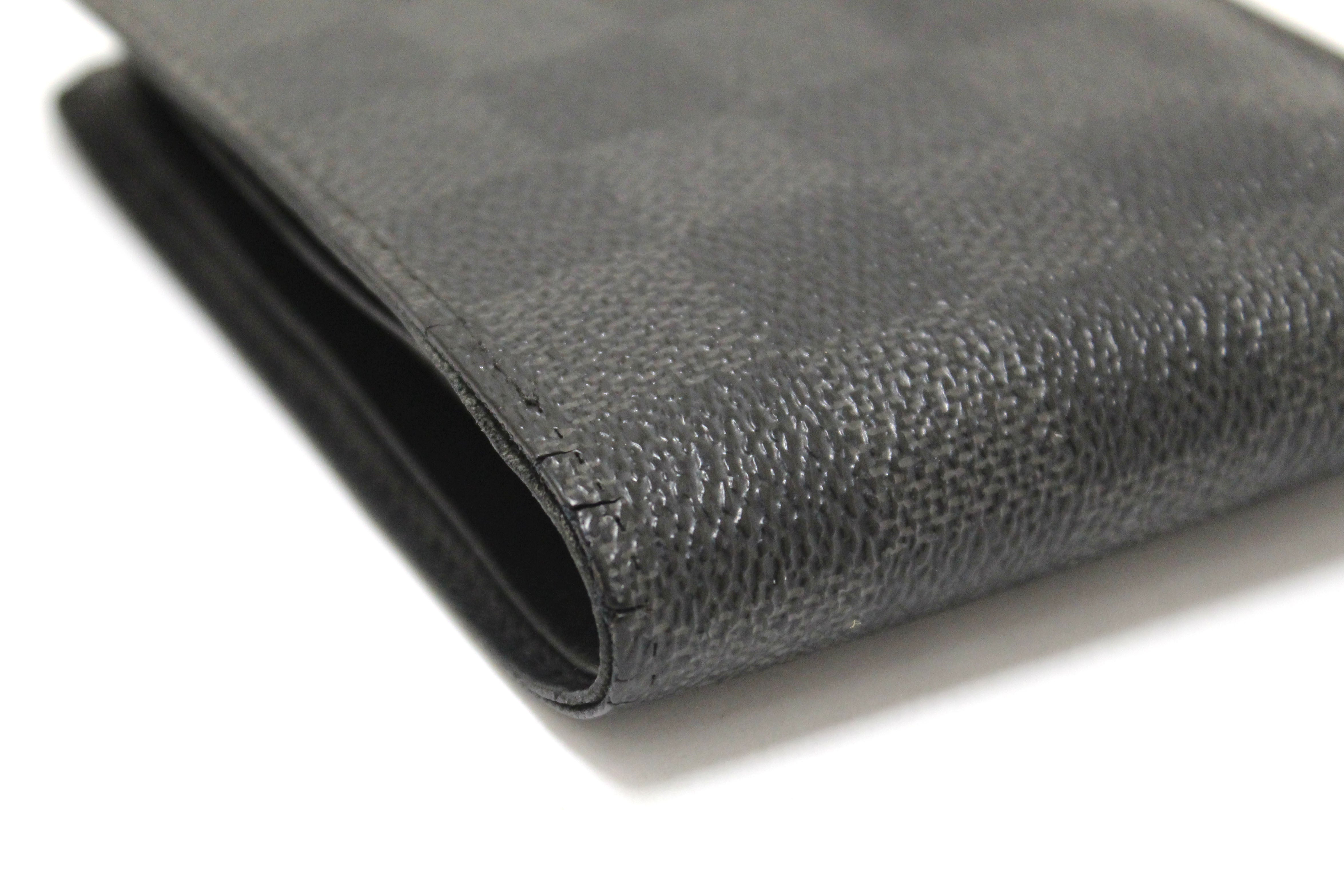 Authentic Louis Vuitton Damier Graphite Multiple Men's Wallet