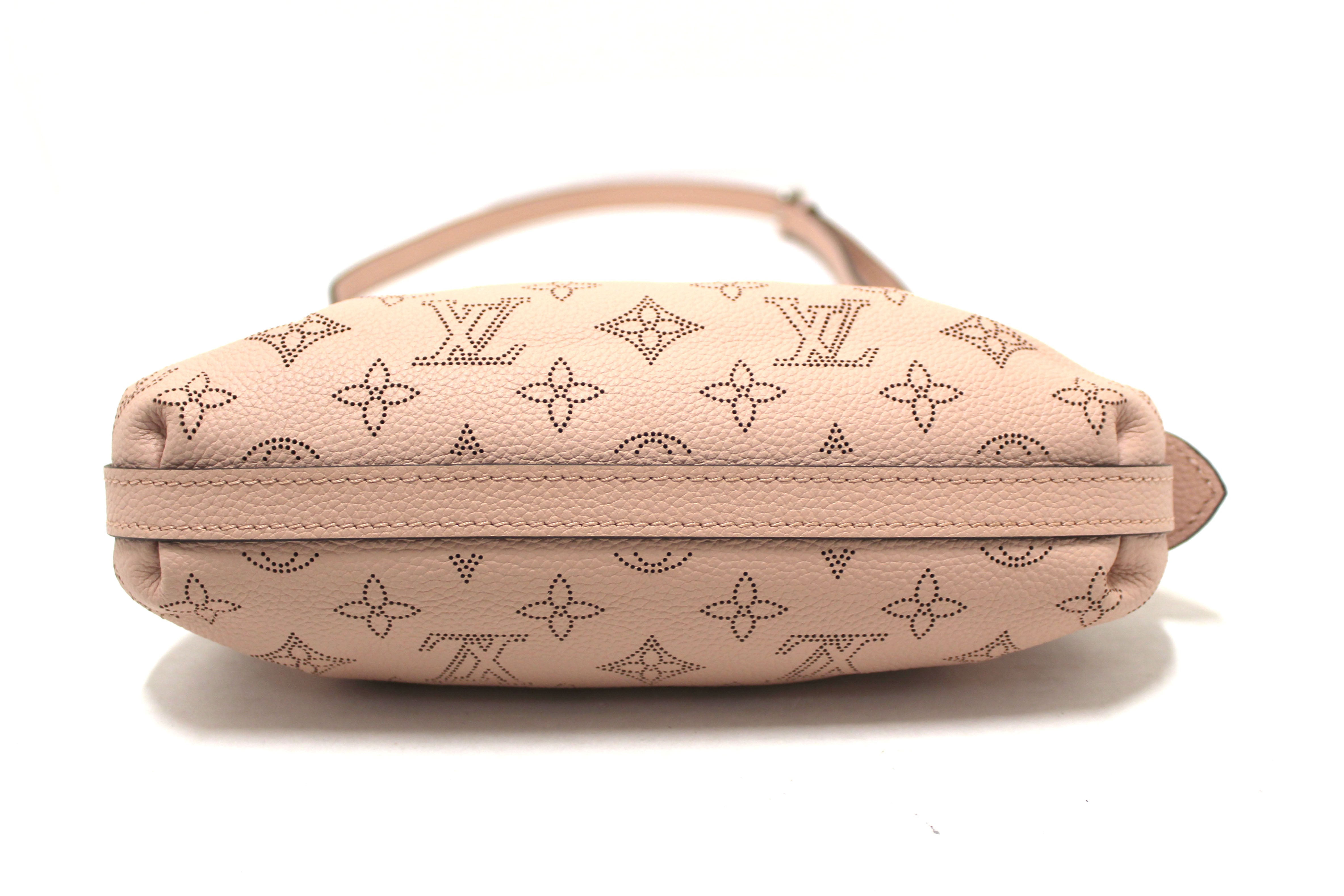 Authentic Louis Vuitton Pink Mahina Scala Pouch Crossbody Bag