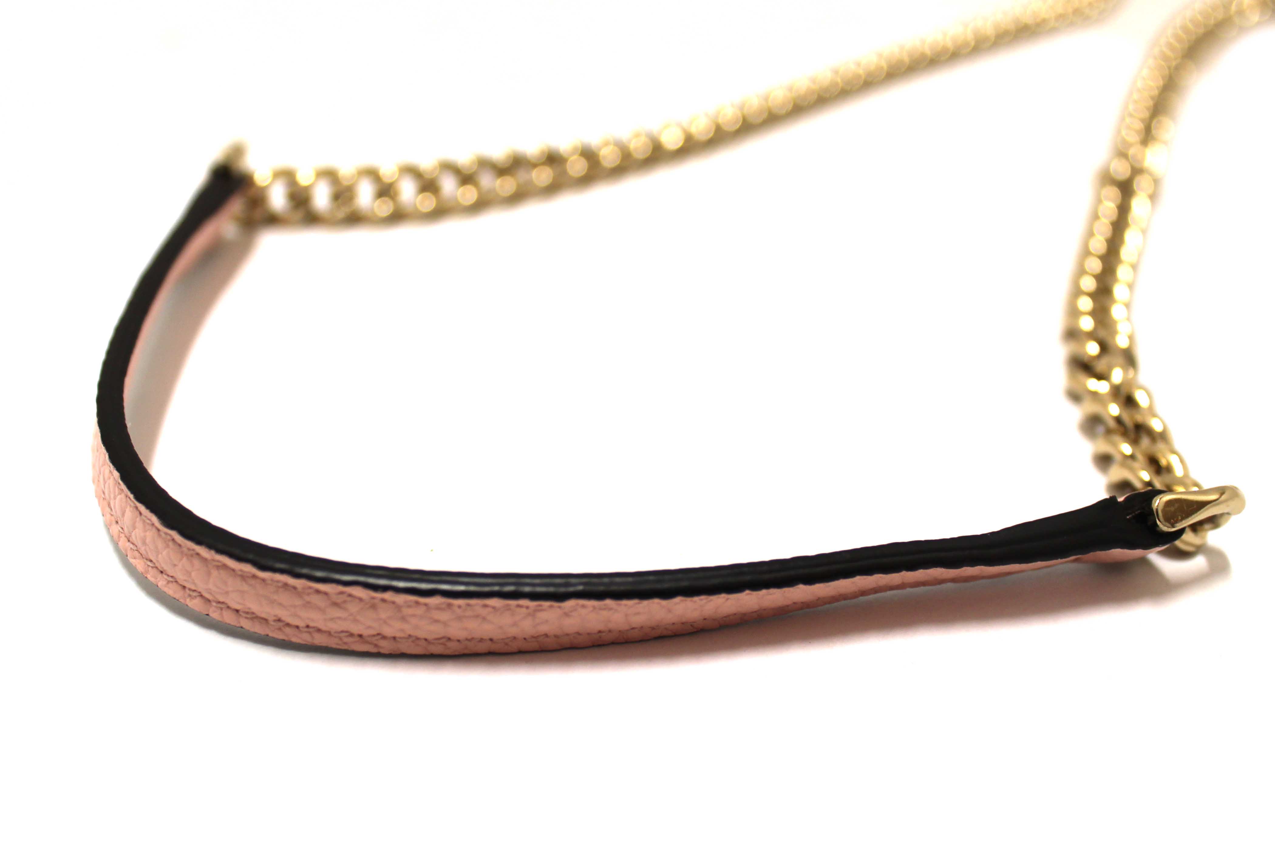 Authentic Salvatore Ferragamo Pink Leather Crossbody Bag