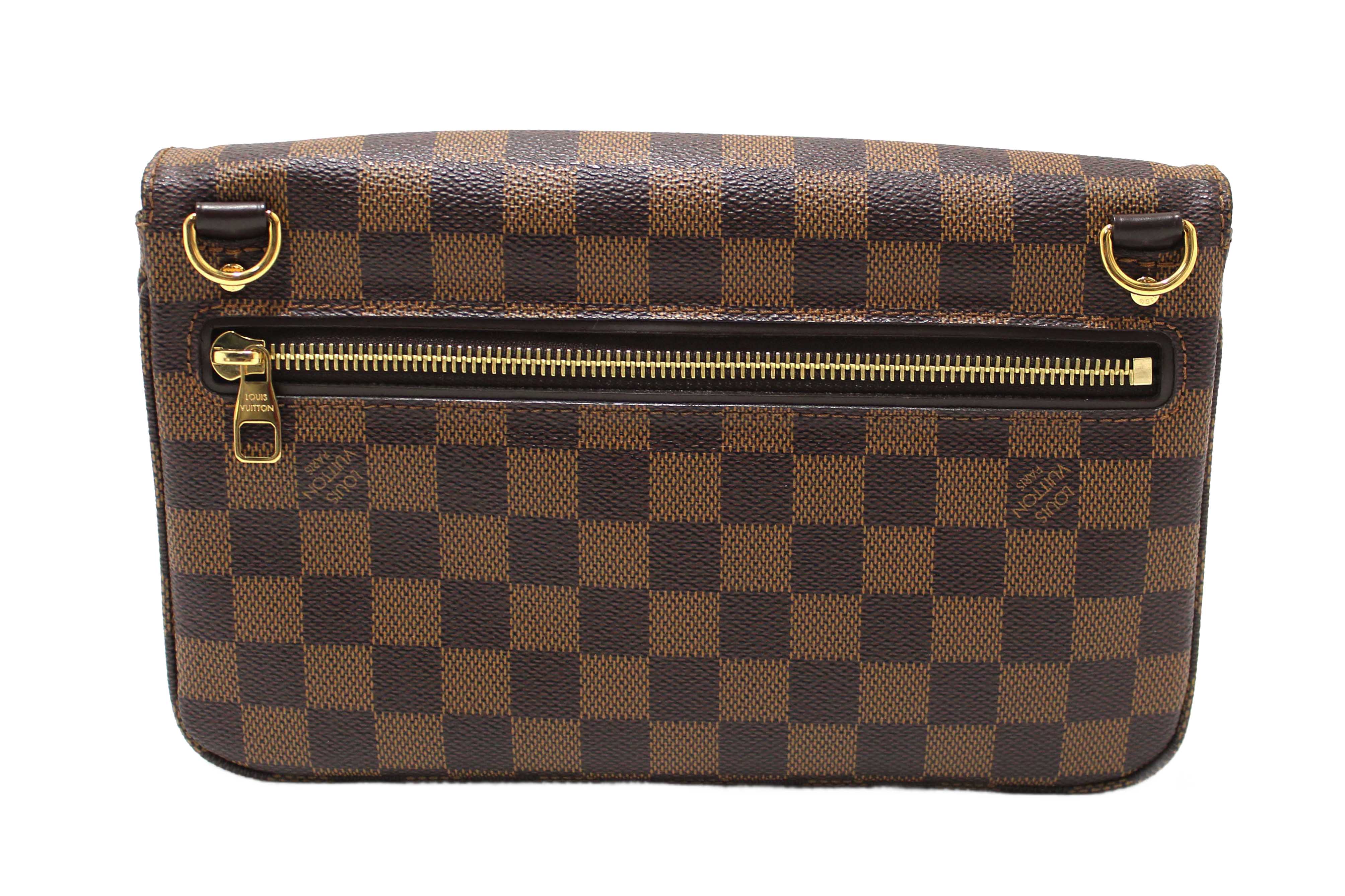 Authentic Louis Vuitton Damier Ebene Hoxton PM Messenger Bag