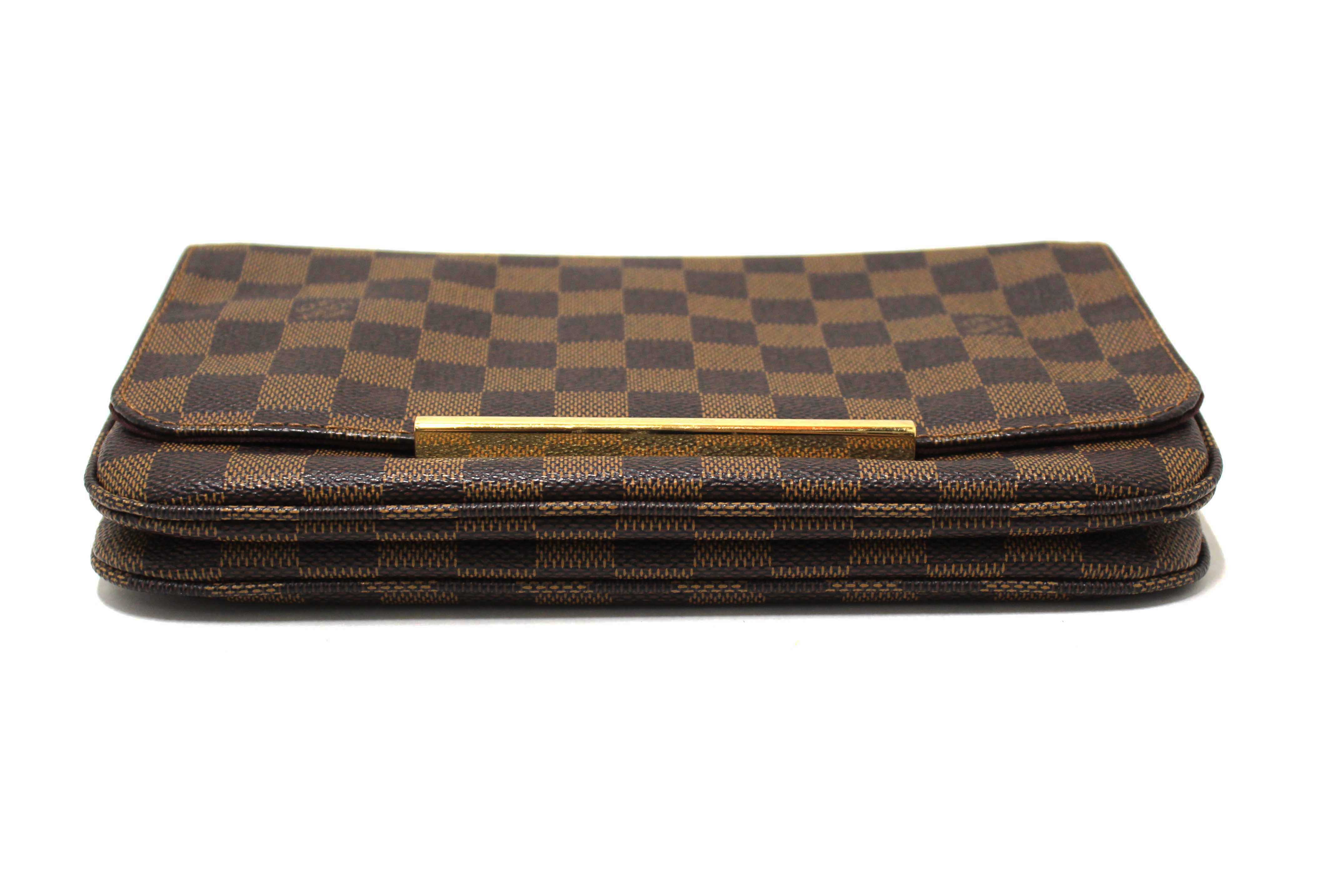 Authentic Louis Vuitton Damier Ebene Hoxton PM Messenger Bag