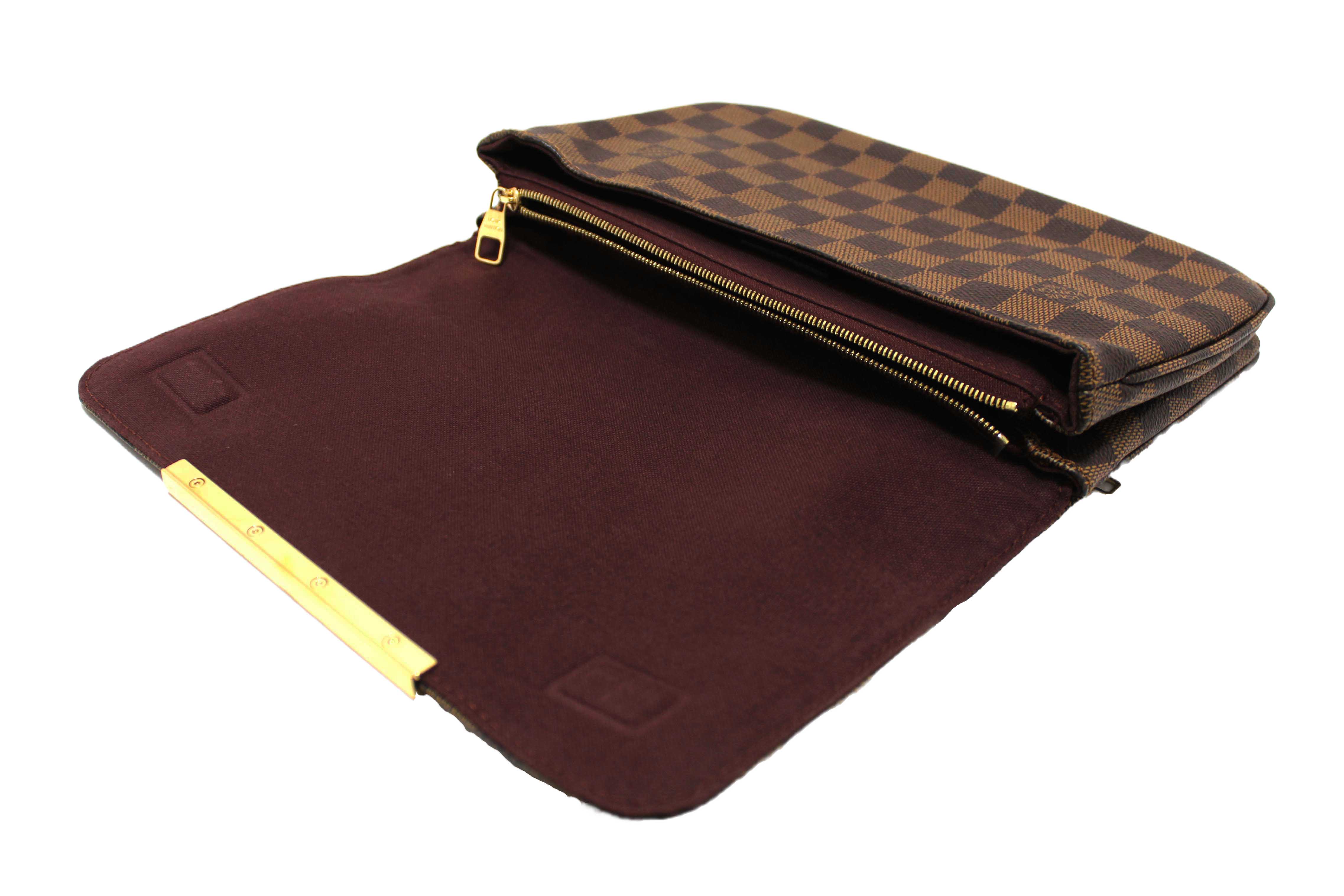 Authentic Louis Vuitton Damier Ebene Hoxton PM Messenger Bag