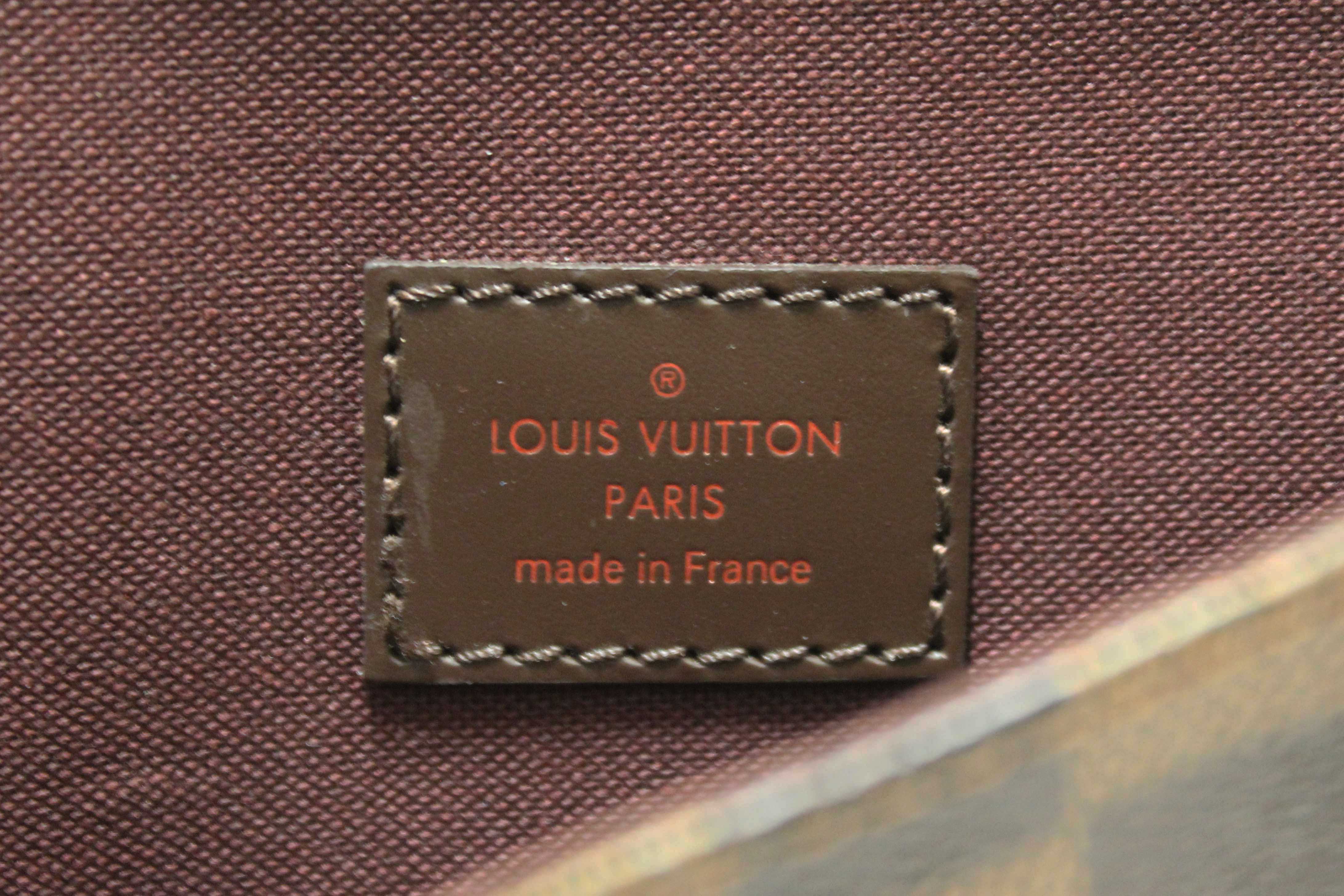 Authentic Louis Vuitton Damier Ebene Hoxton PM Messenger Bag