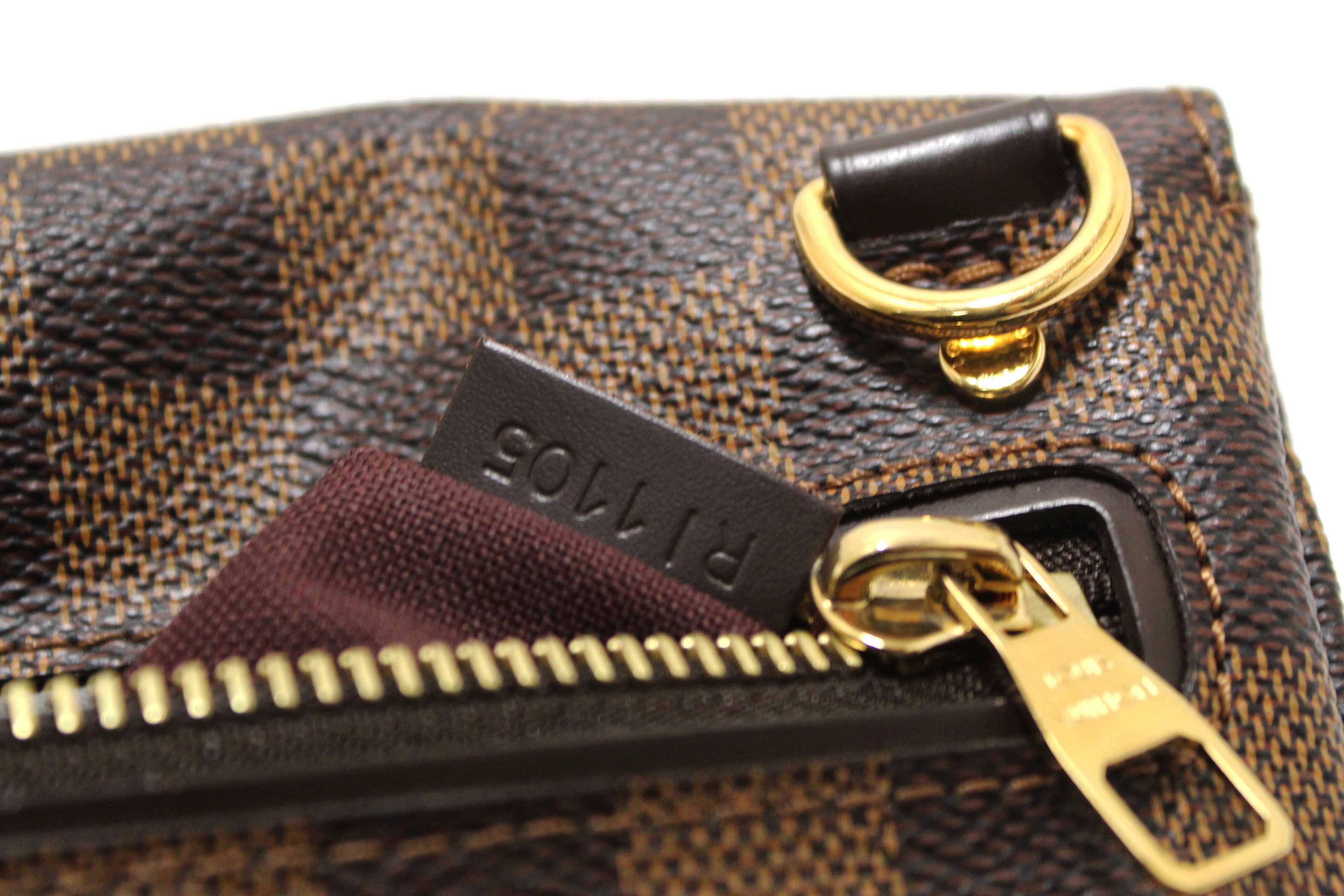 Authentic Louis Vuitton Damier Ebene Hoxton PM Messenger Bag
