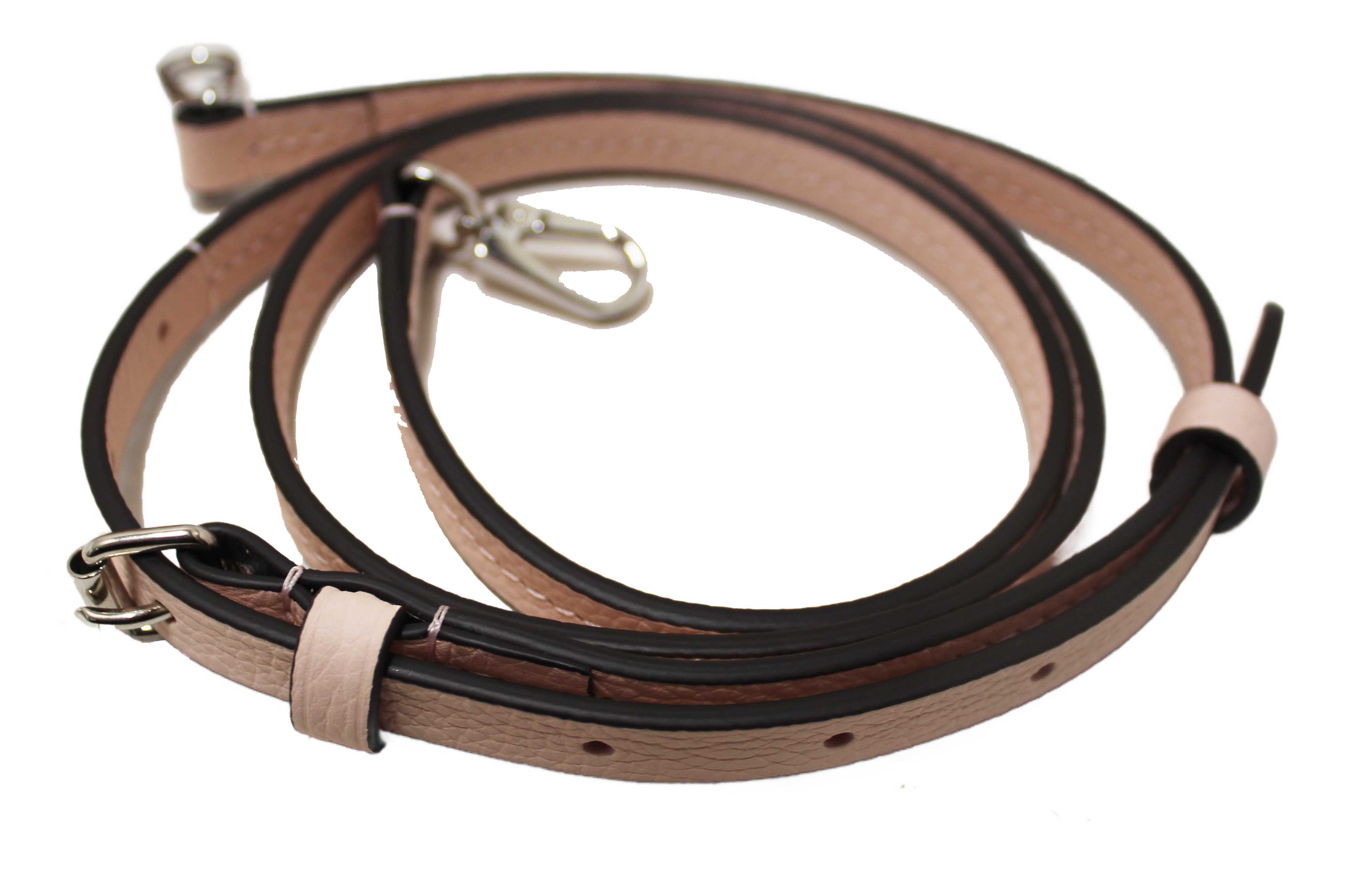 Authentic Louis Vuitton Pink Jasmin Mahina Perforated Calfskin Leather Blossom PM Handbag