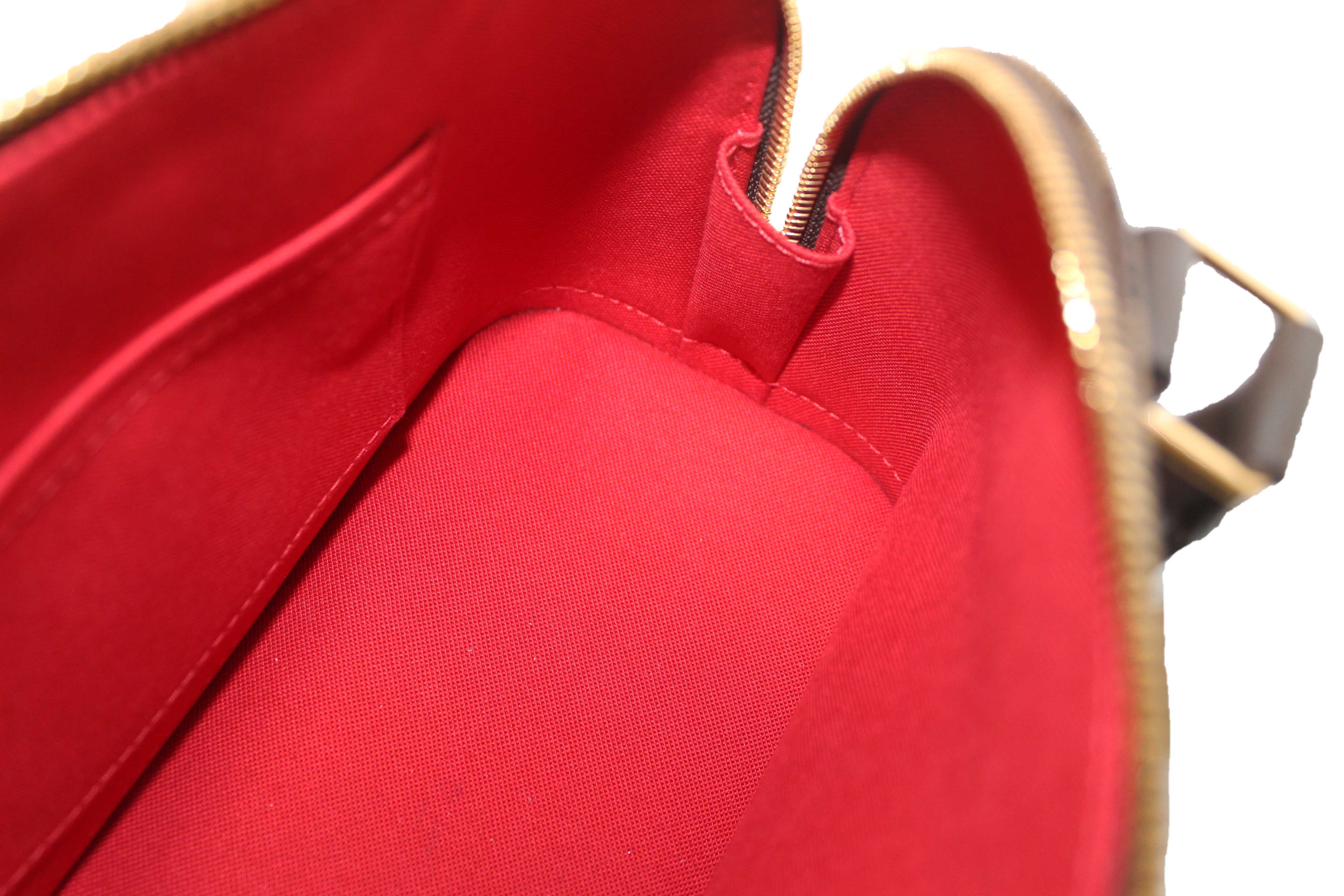 Authentic Louis Vuitton Damier Ebene Alma BB Handbag