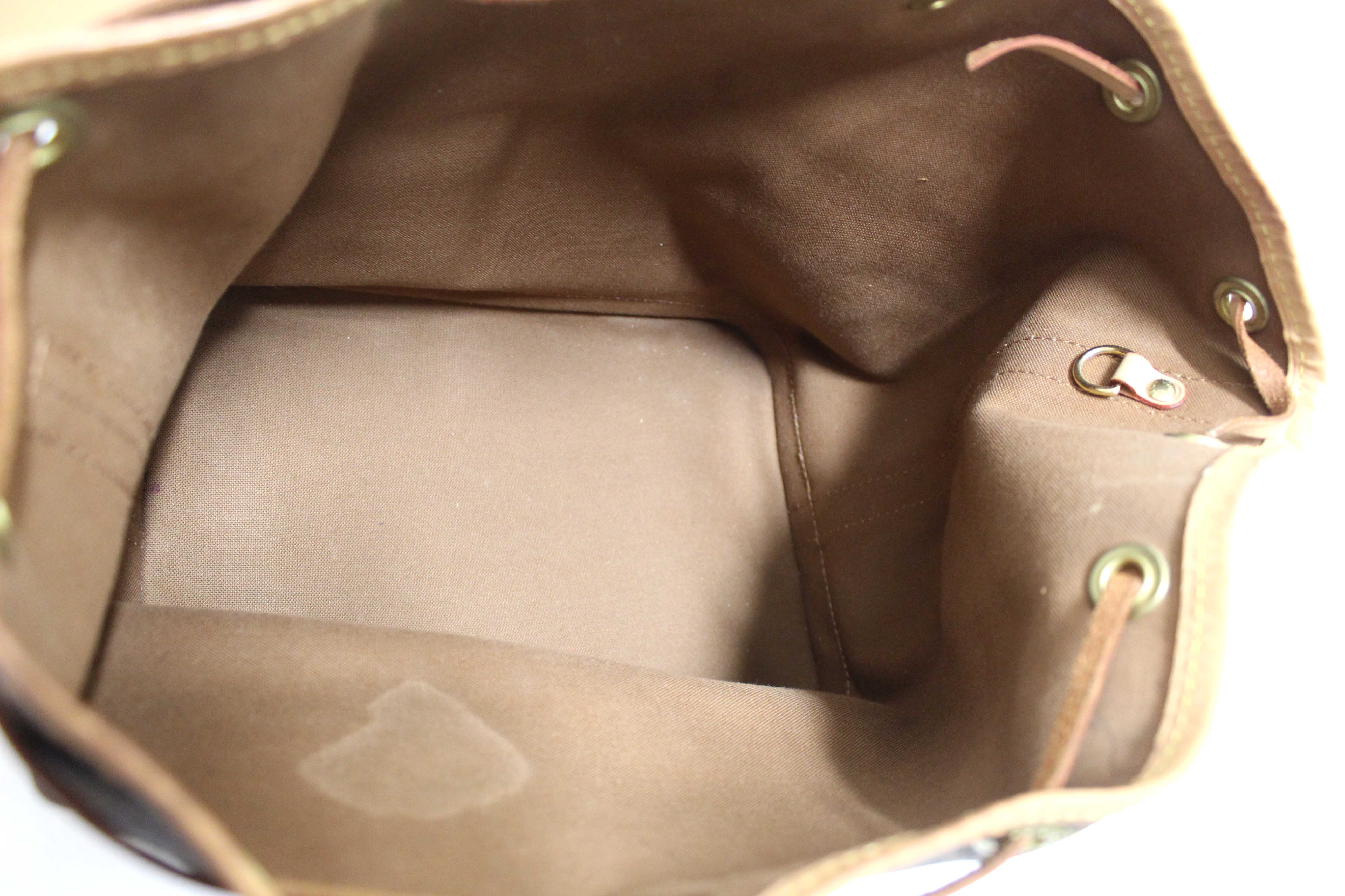 Authentic Louis Vuitton Classic Monogram Petit Noé Bucket Bag