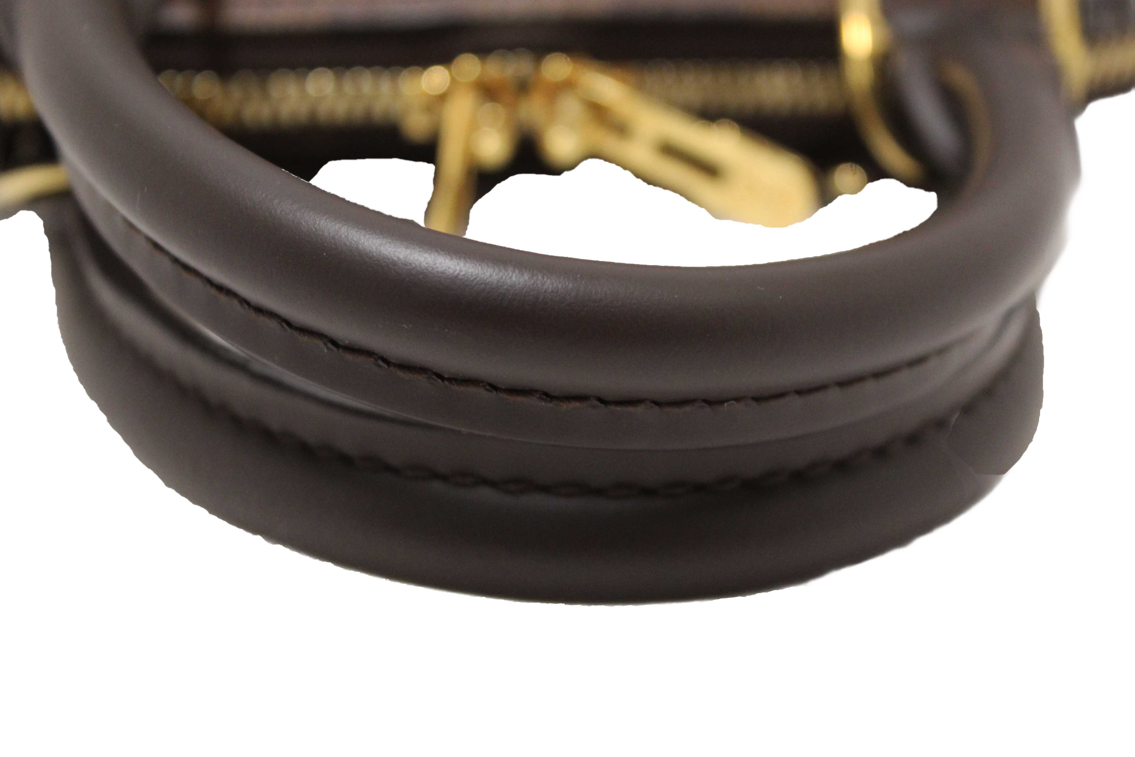 Authentic Louis Vuitton Damier Ebene Alma BB Handbag