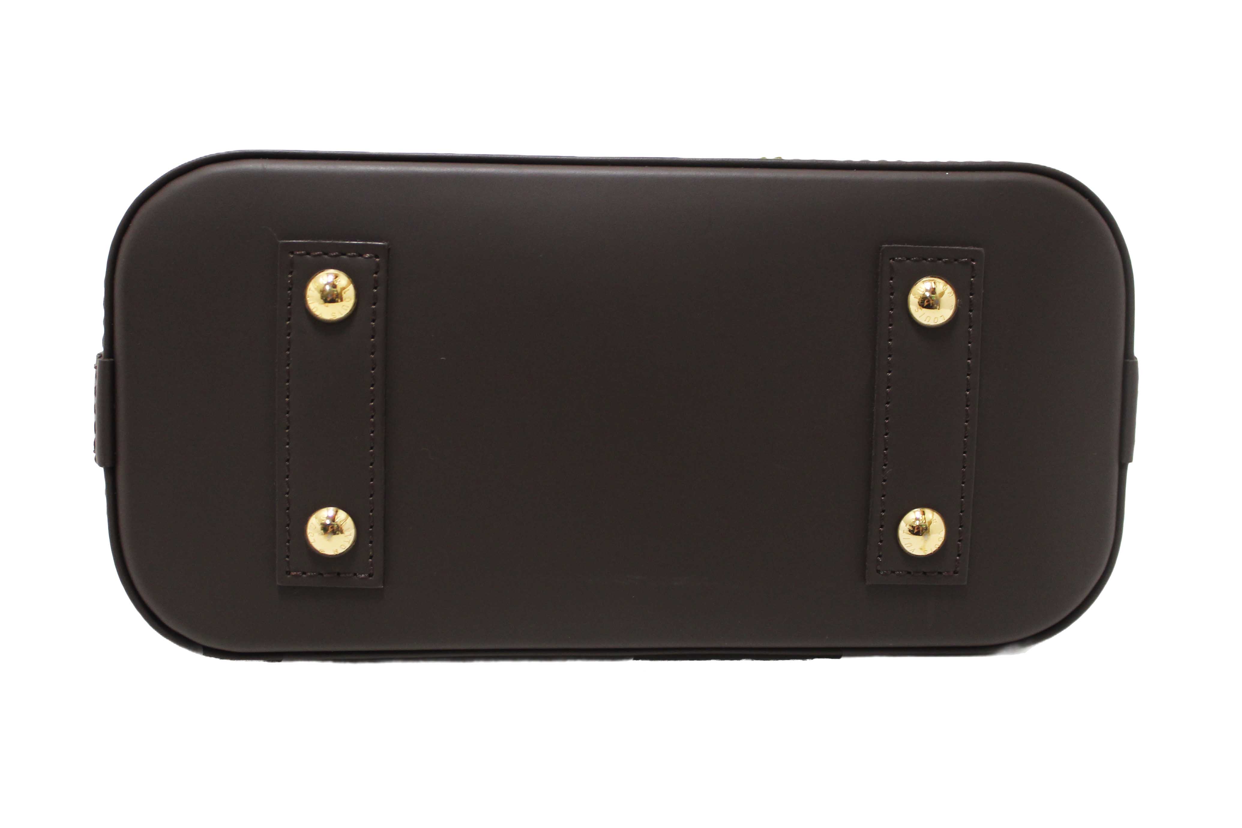 Authentic Louis Vuitton Damier Ebene Alma BB Handbag