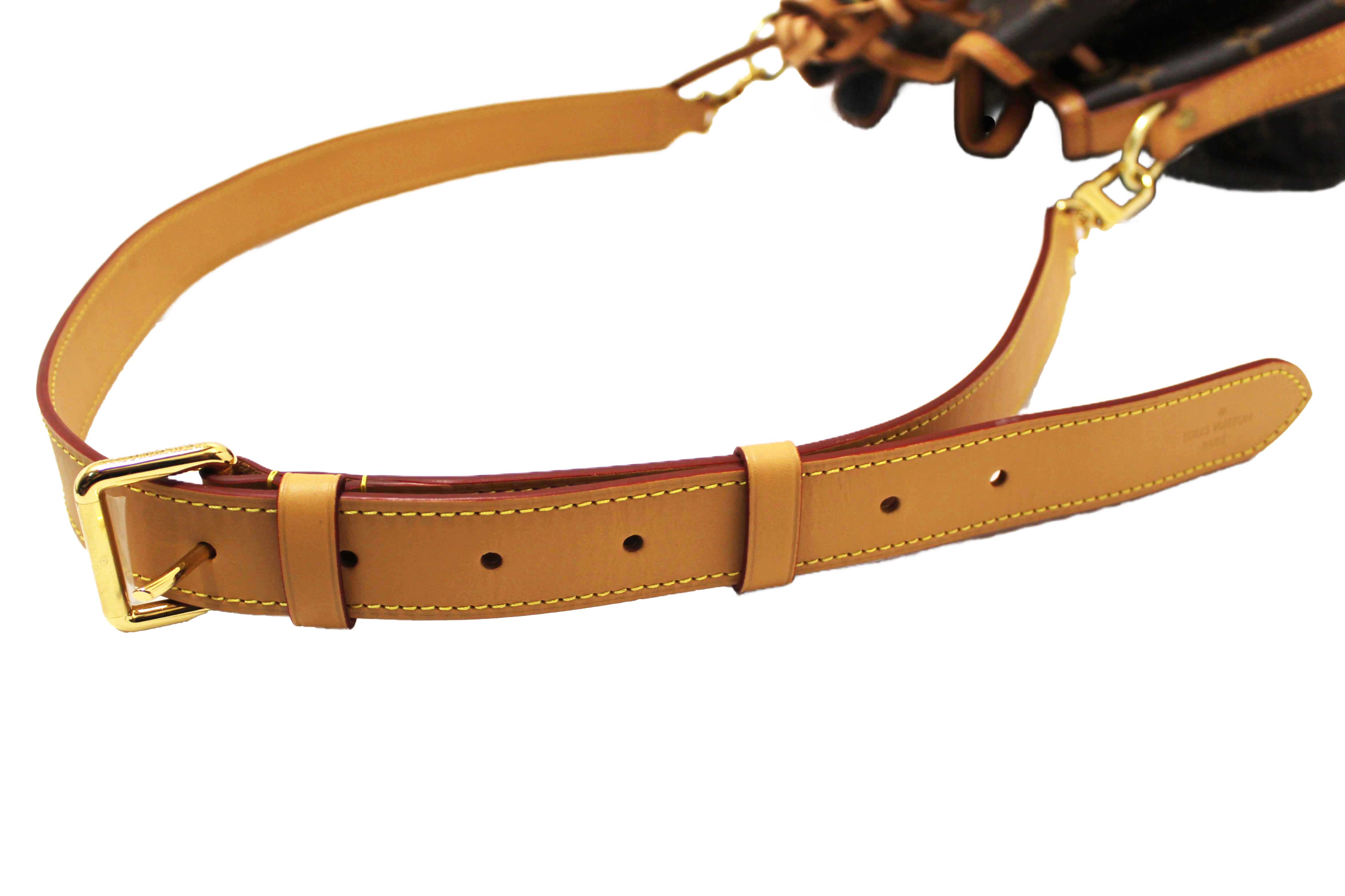 Authentic Louis Vuitton Classic Monogram Petit Noé Bucket Bag