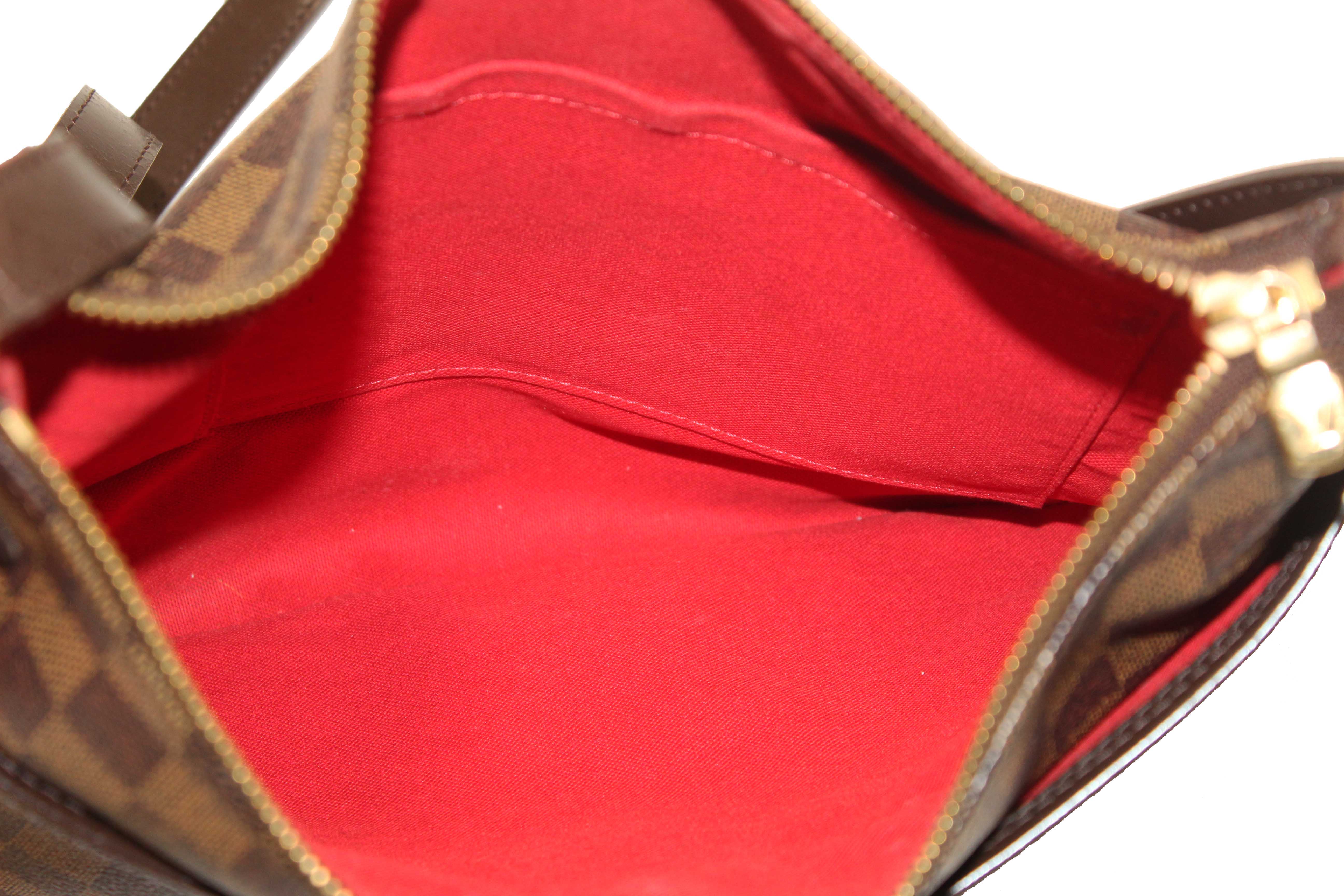 Authentic Louis Vuitton Damier Ebene Bloomsbury PM Messenger Bag