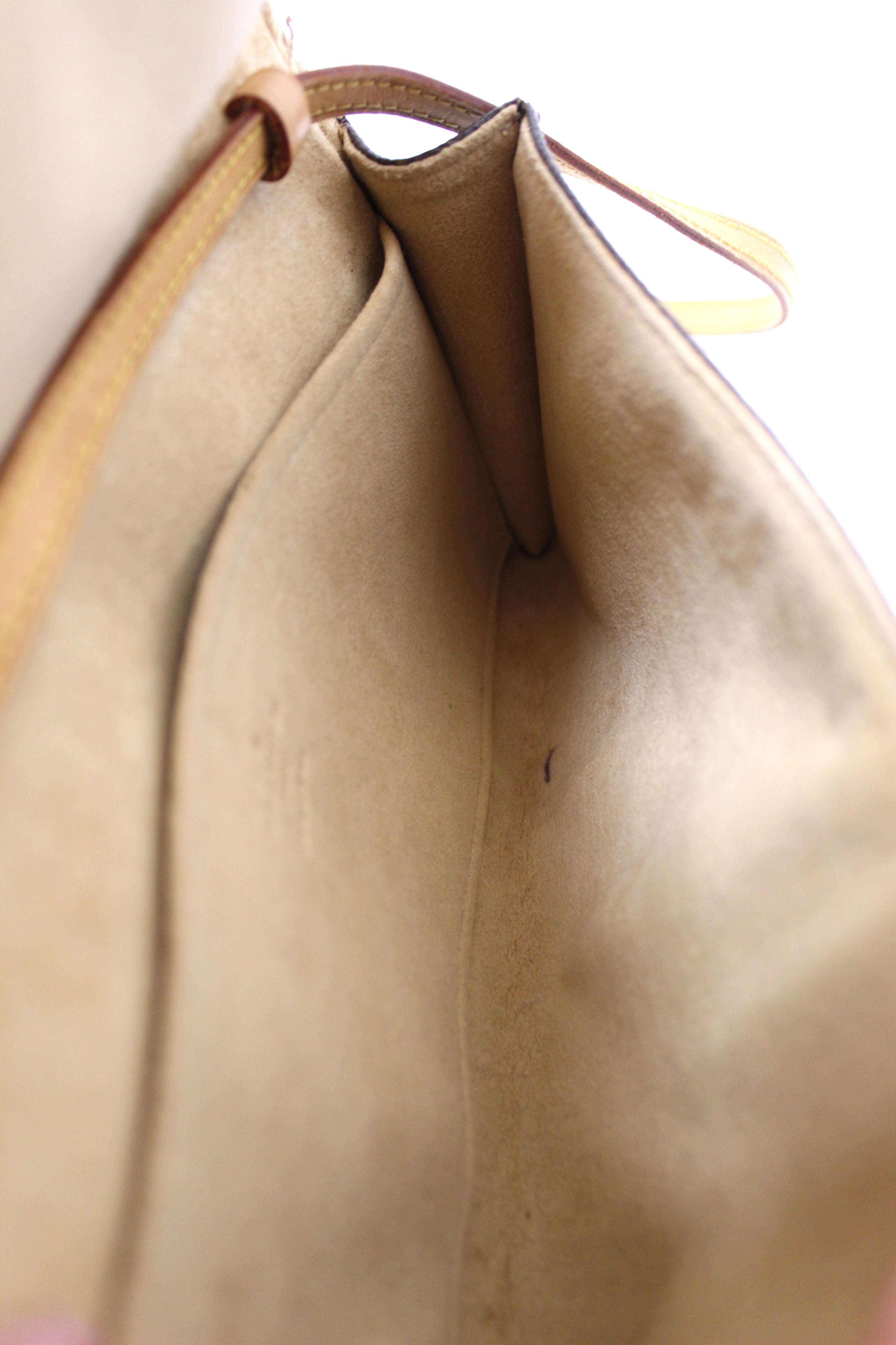 Authentic Louis Vuitton Classic Monogram Pochette Twin GM Bag