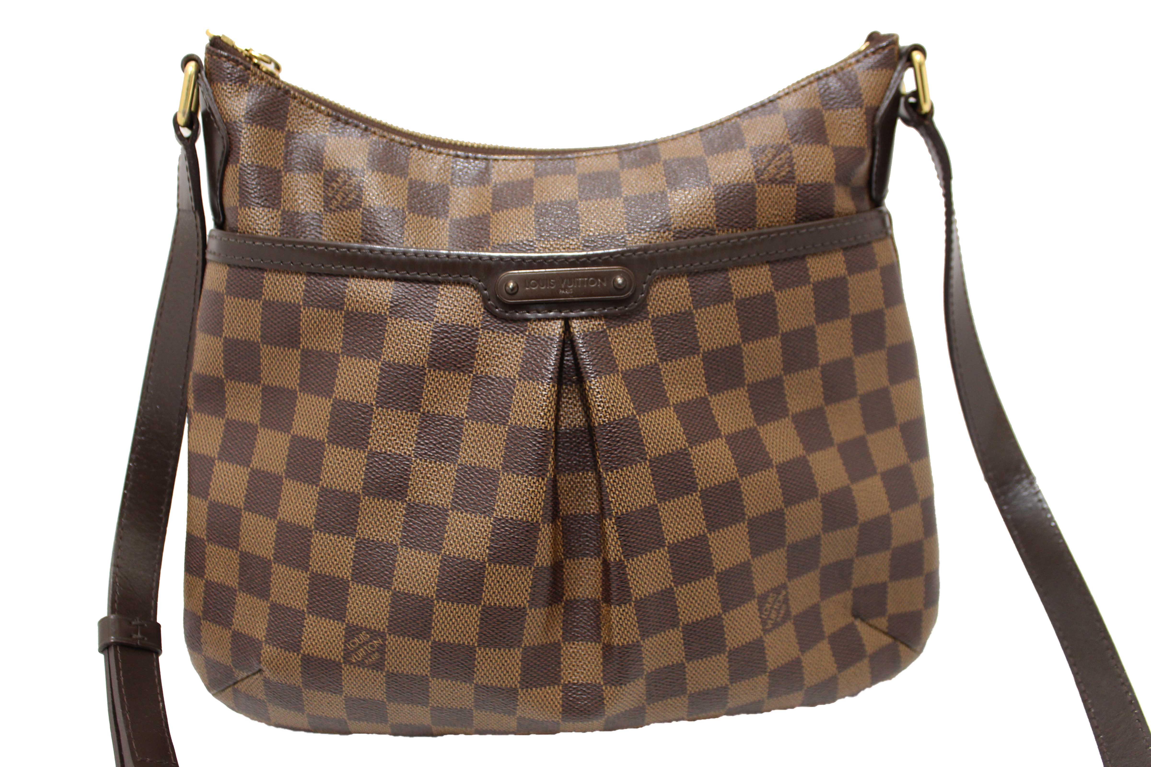 Authentic Louis Vuitton Damier Ebene Bloomsbury PM Messenger Bag