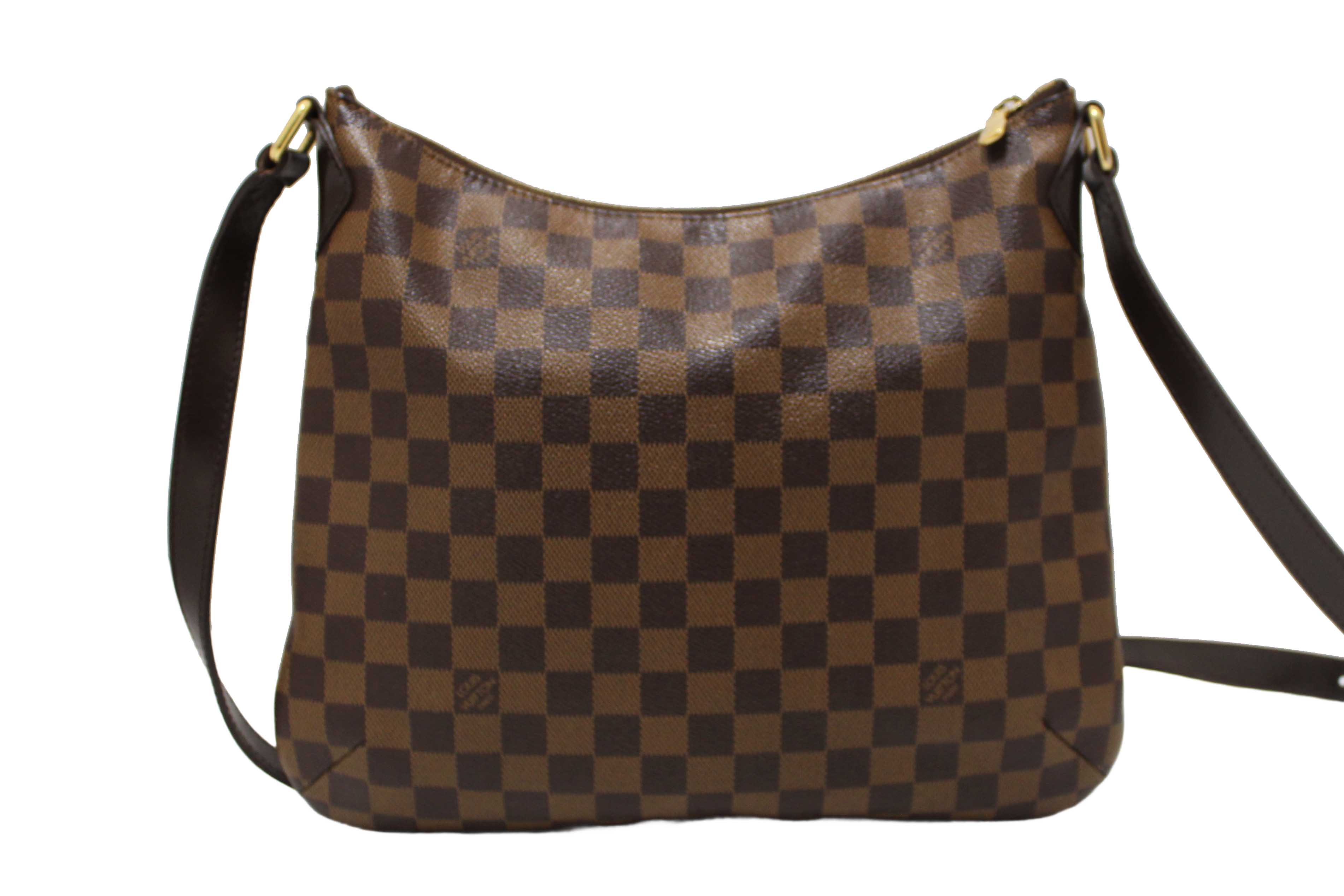 Authentic Louis Vuitton Damier Ebene Bloomsbury PM Messenger Bag
